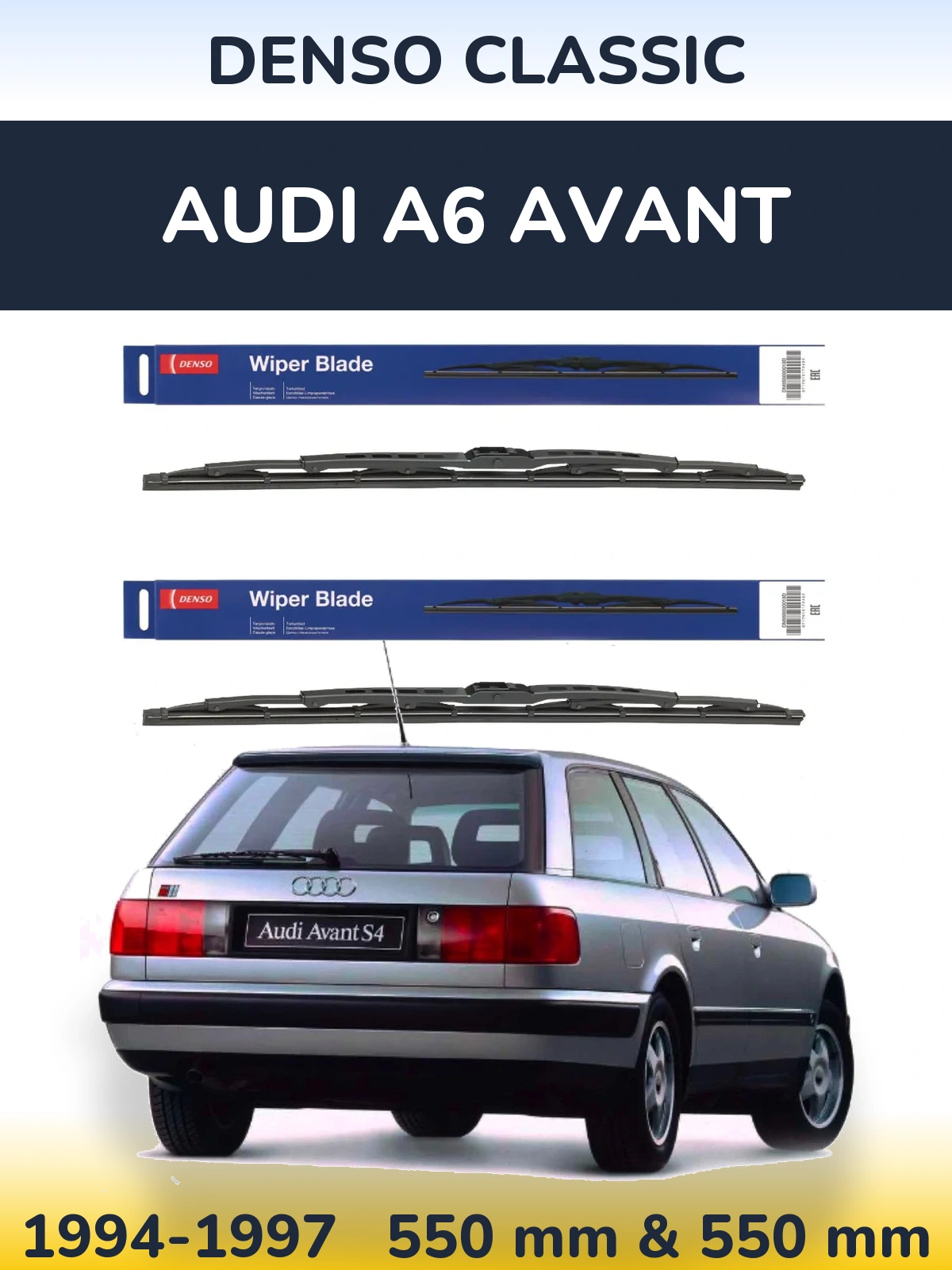 Ștergătoare Denso Classic pentru Audi A6 Avant