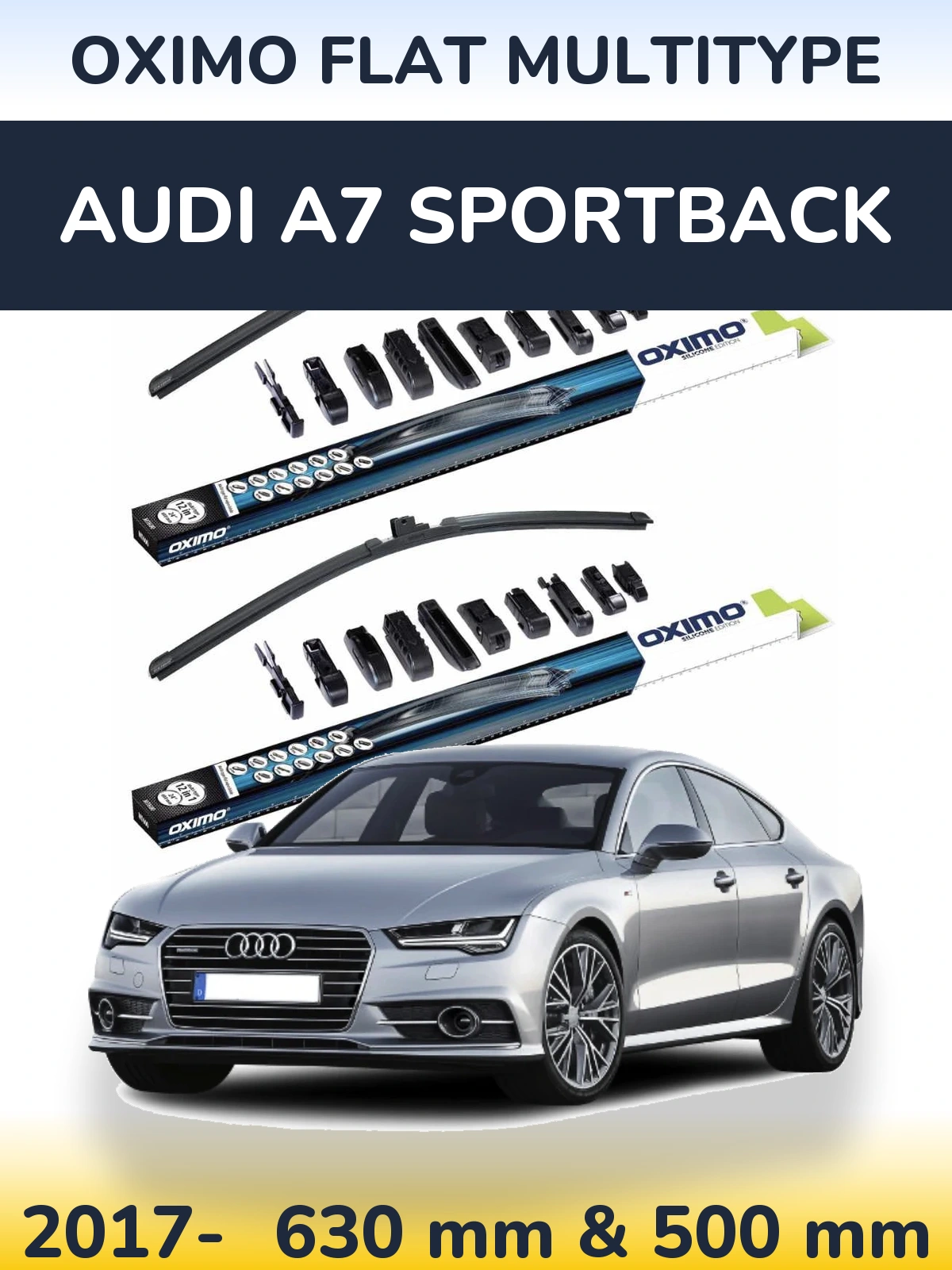 Ștergătoare Oximo Flat MultiTipe pentru Audi A7 Sportback