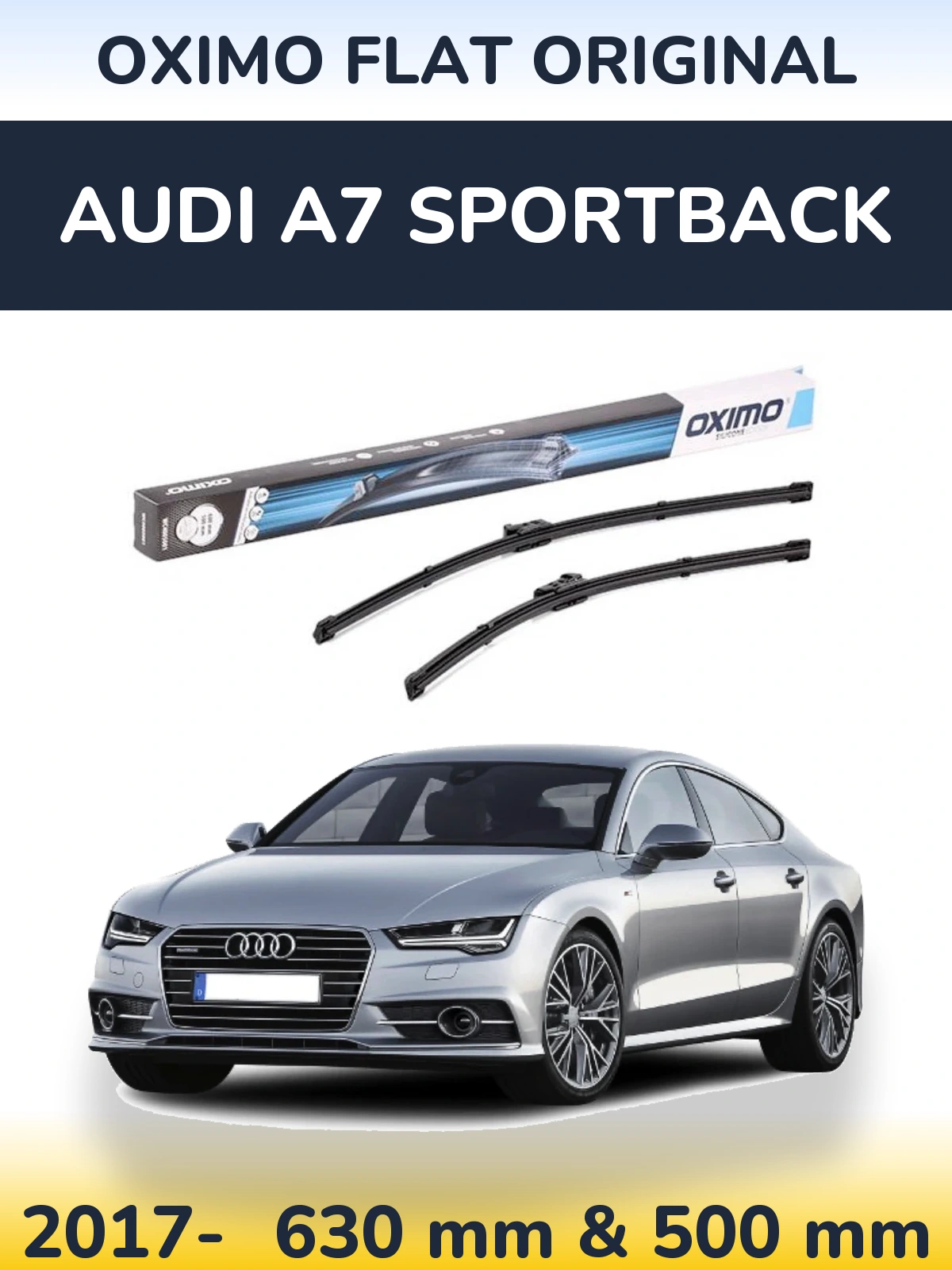 Ștergătoare Oximo Flat Original pentru Audi A7 Sportback