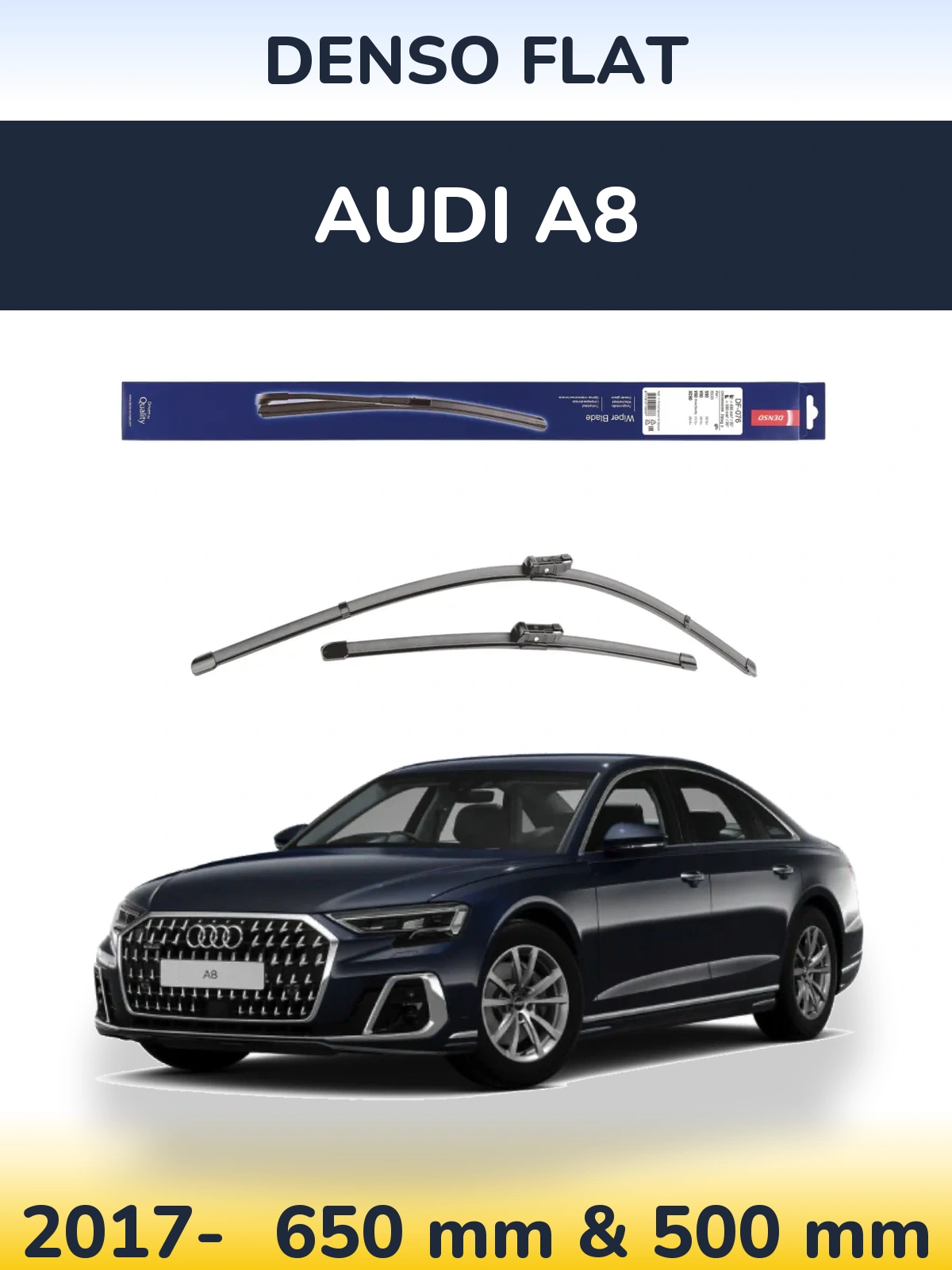 Ștergătoare Denso Flat pentru Audi A8