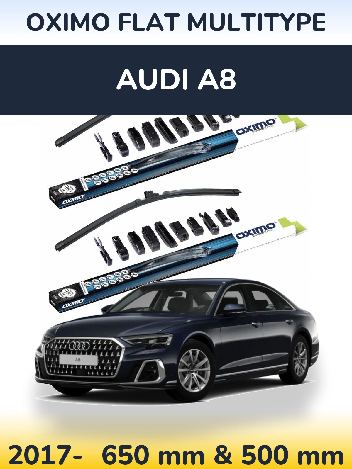 Ștergătoare Oximo Flat MultiTipe pentru Audi A8