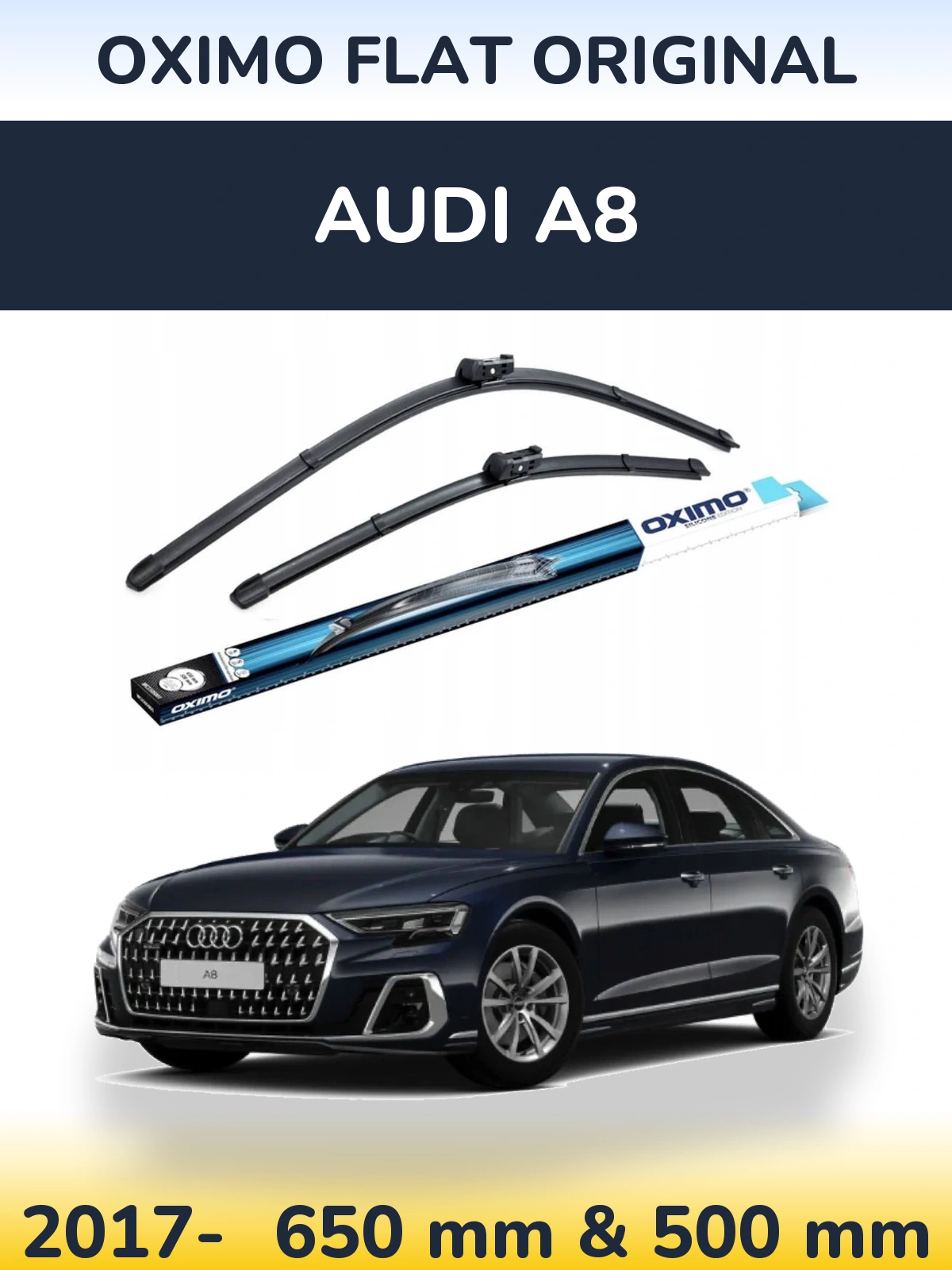 Ștergătoare Oximo Flat Original pentru Audi A8