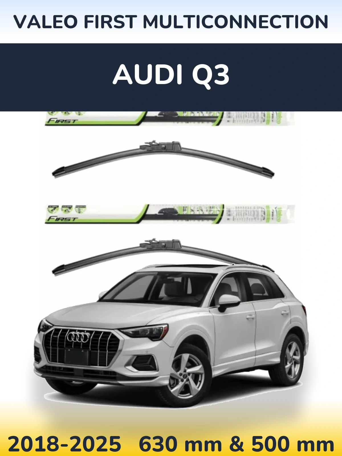 Ștergătoare Valeo First MultiConnection pentru Audi Q3