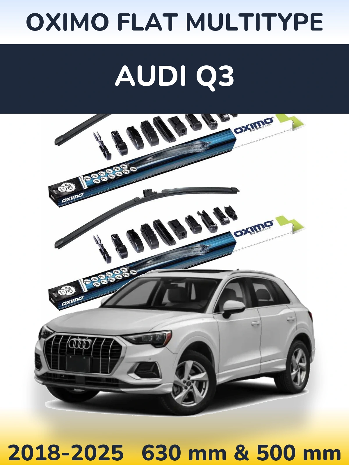 Ștergătoare Oximo Flat MultiTipe pentru Audi Q3