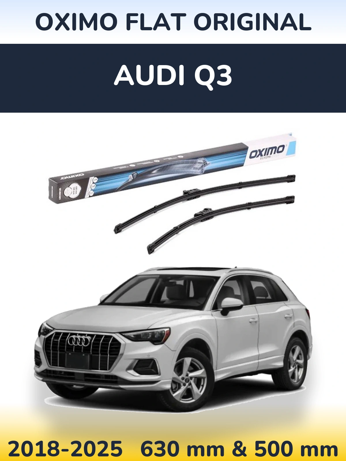 Ștergătoare Oximo Flat Original pentru Audi Q3