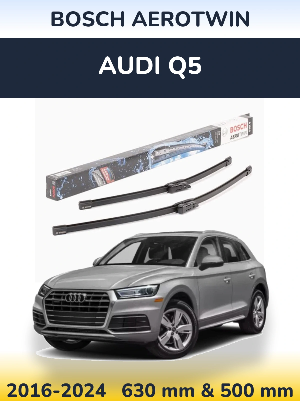 Ștergătoare BOSCH AeroTwin pentru Audi Q5