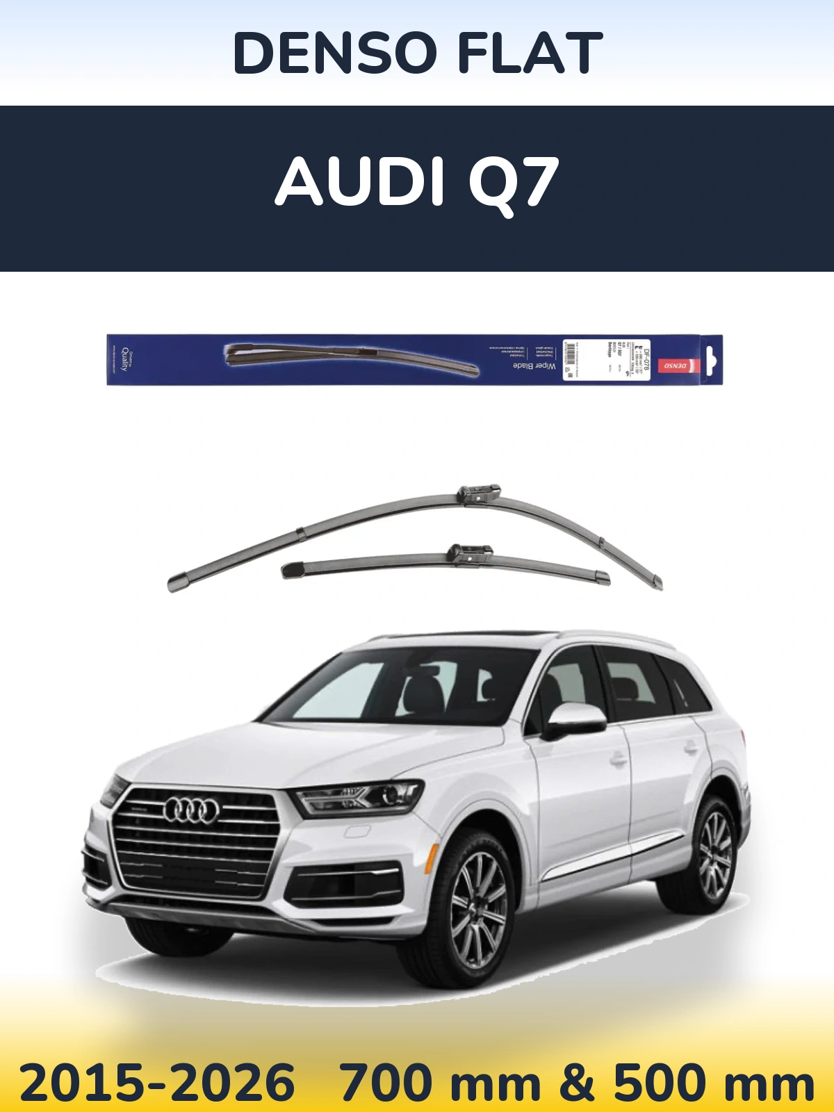 Ștergătoare Denso Flat pentru Audi Q7
