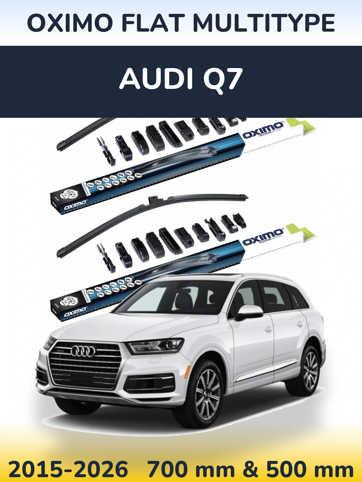 Ștergătoare Oximo Flat MultiTipe pentru Audi Q7