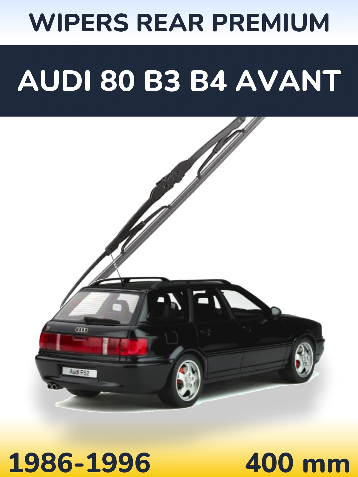 Ștergătoare WIPERS REAR PREMIUM pentru Audi 80 B3 B4 Avant