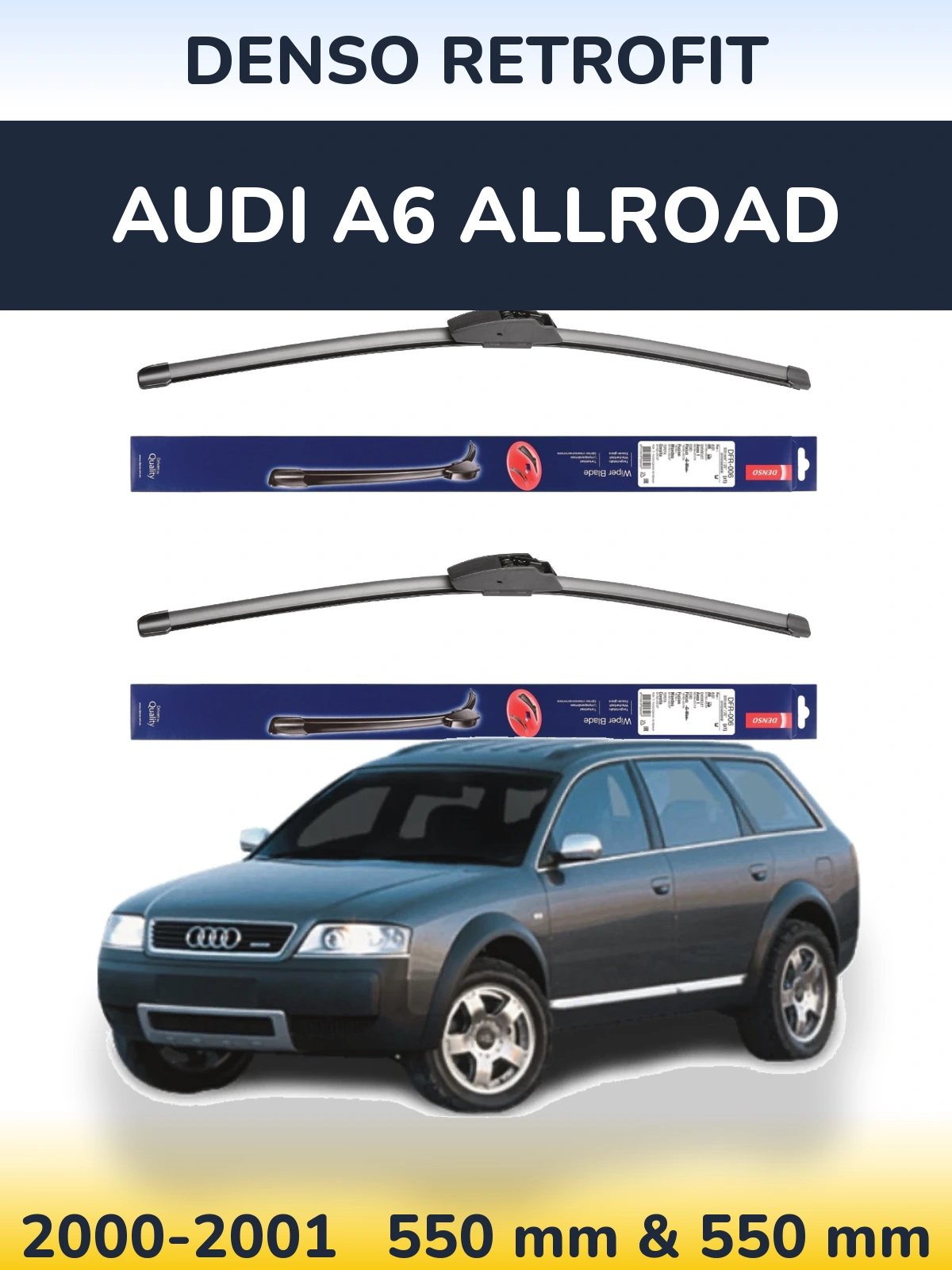 Ștergătoare Denso Retrofit pentru Audi A6 Allroad