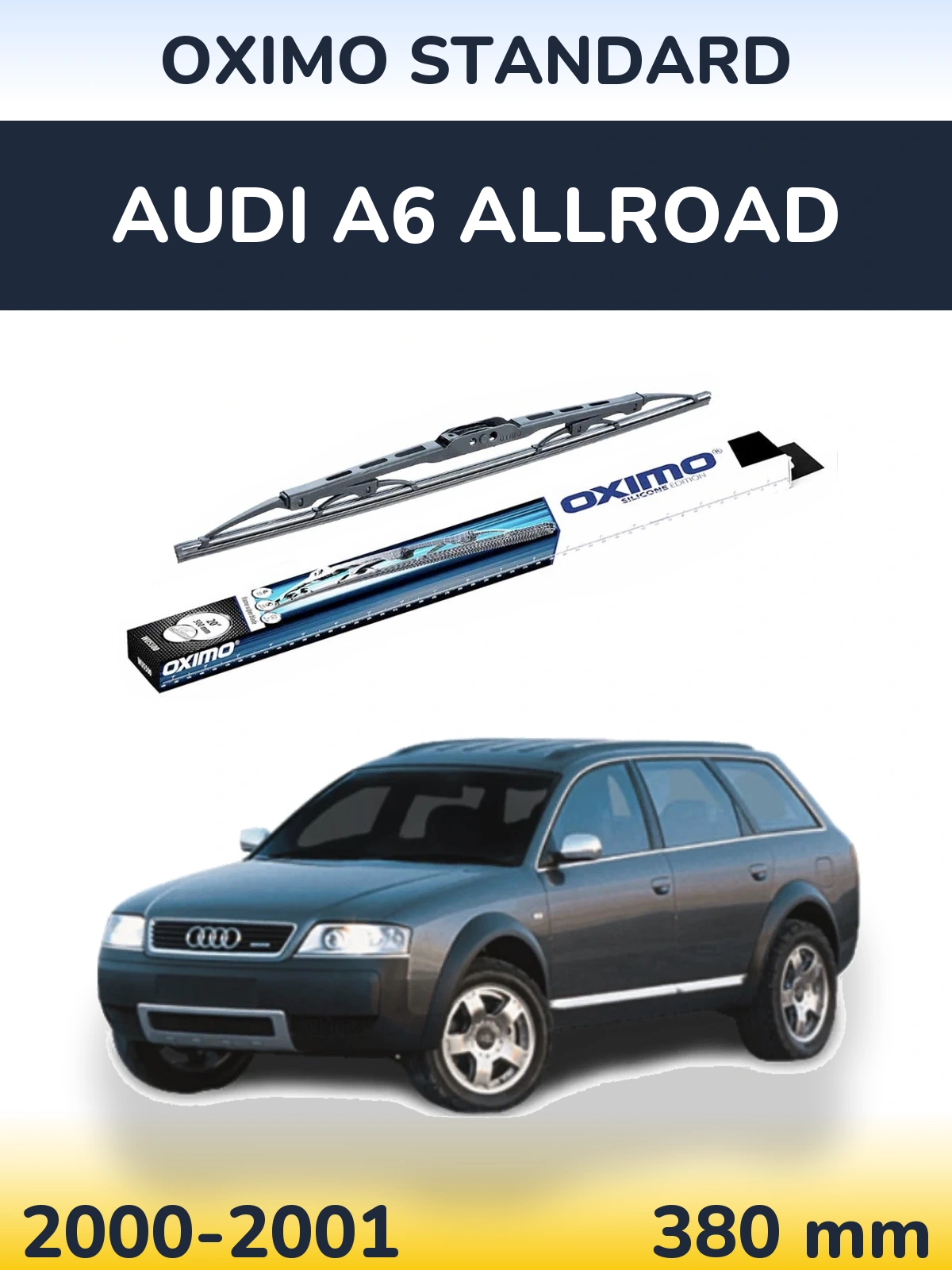 Ștergătoare Oximo Standard pentru Audi A6 Allroad
