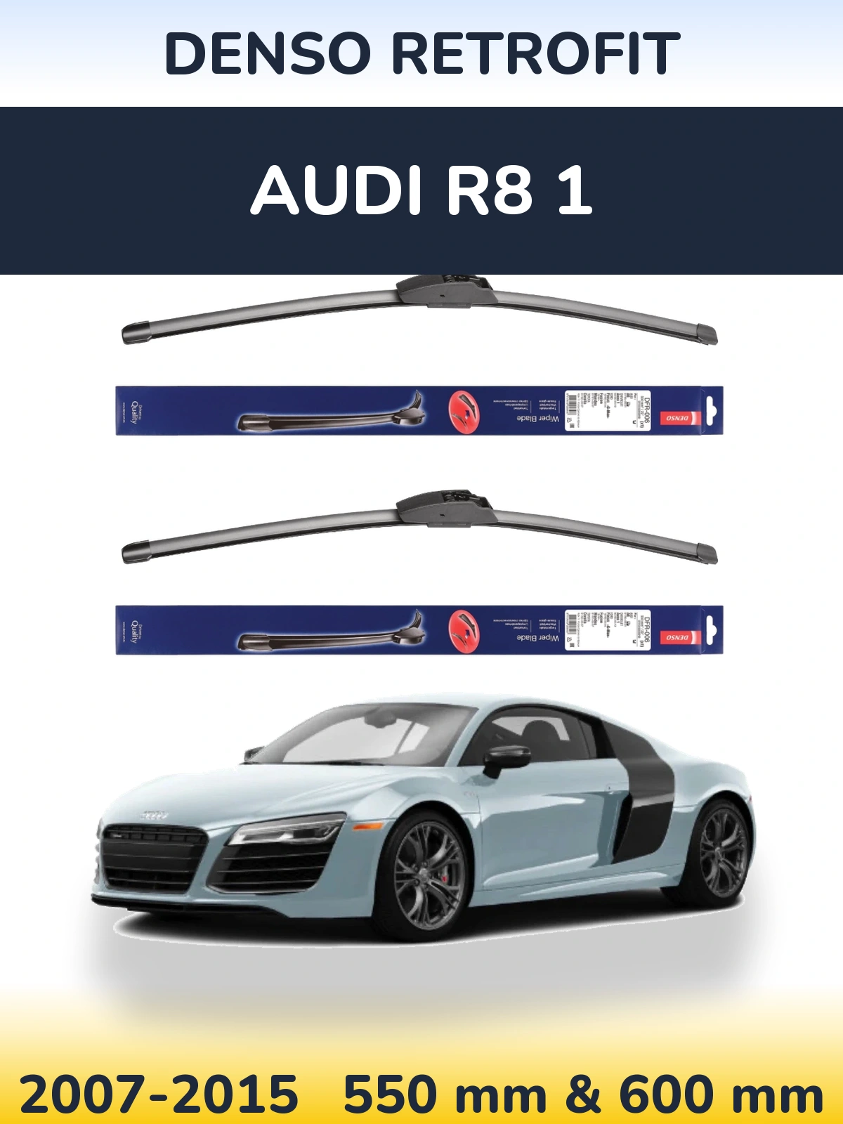 Ștergătoare Denso Retrofit pentru Audi R8 1