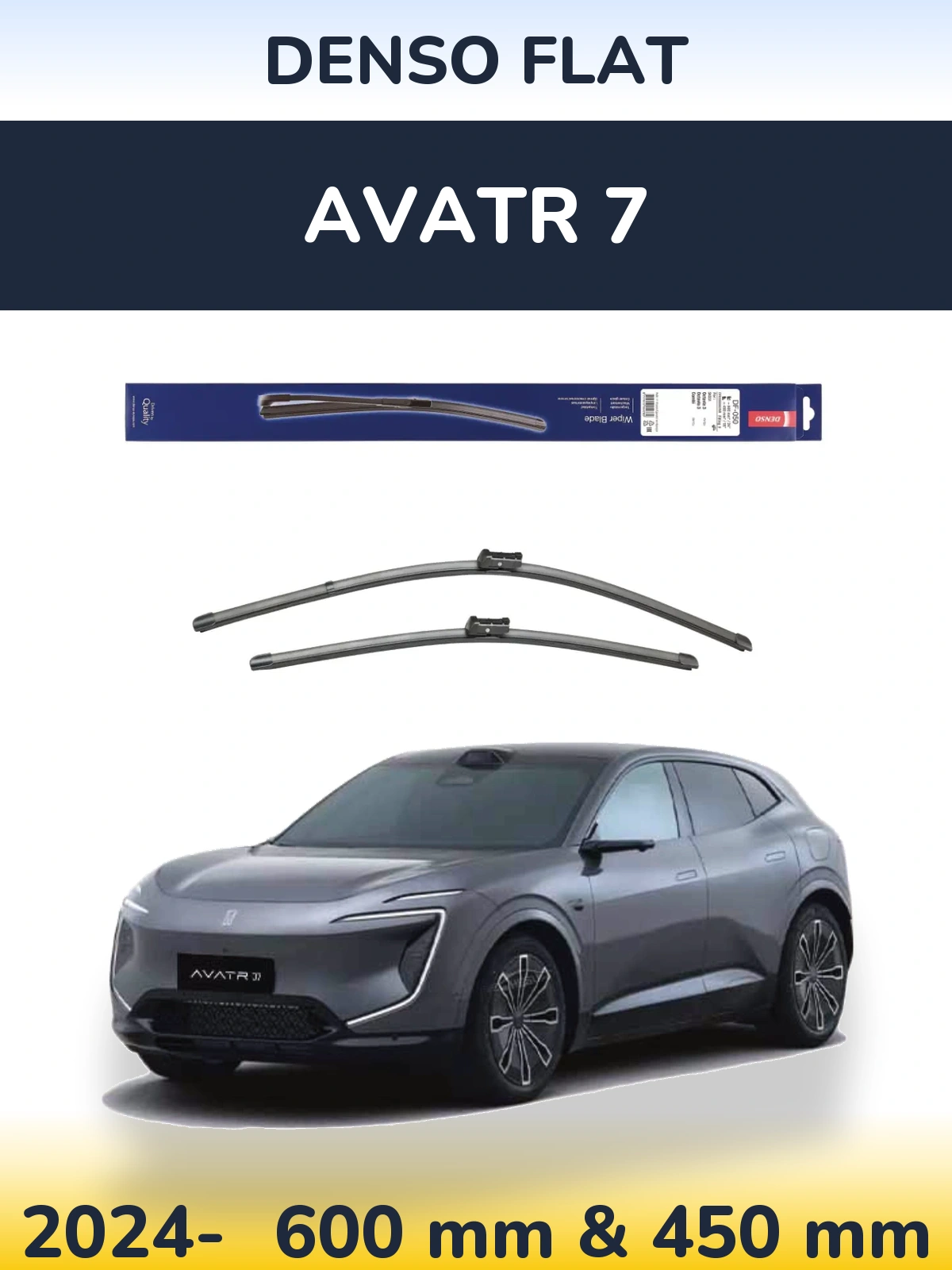 Ștergătoare Denso Flat pentru Avatr 7