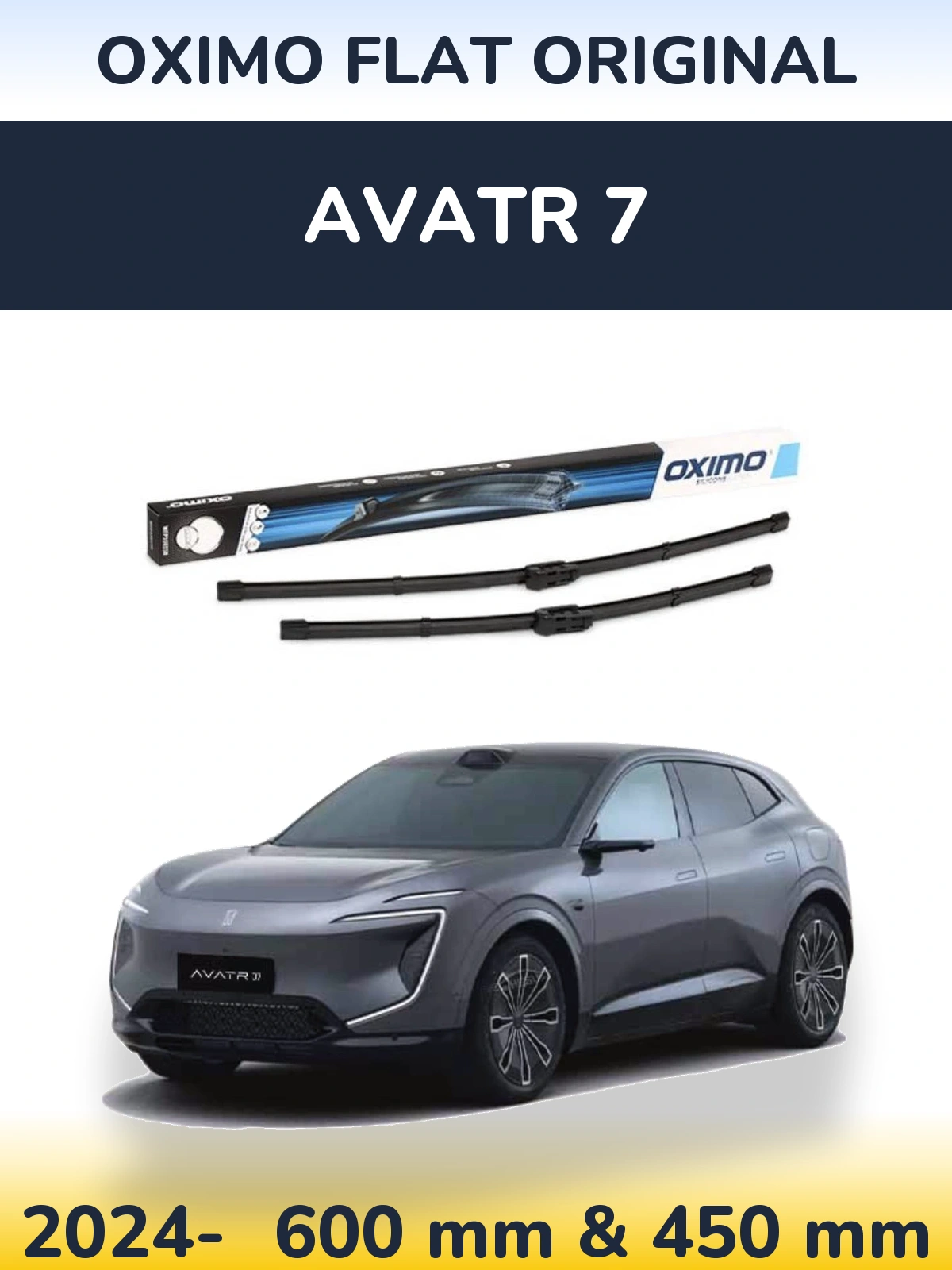 Ștergătoare Oximo Flat Original pentru Avatr 7