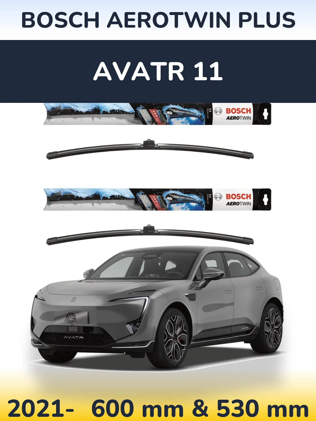 Ștergătoare BOSCH AeroTwin Plus pentru Avatr 11