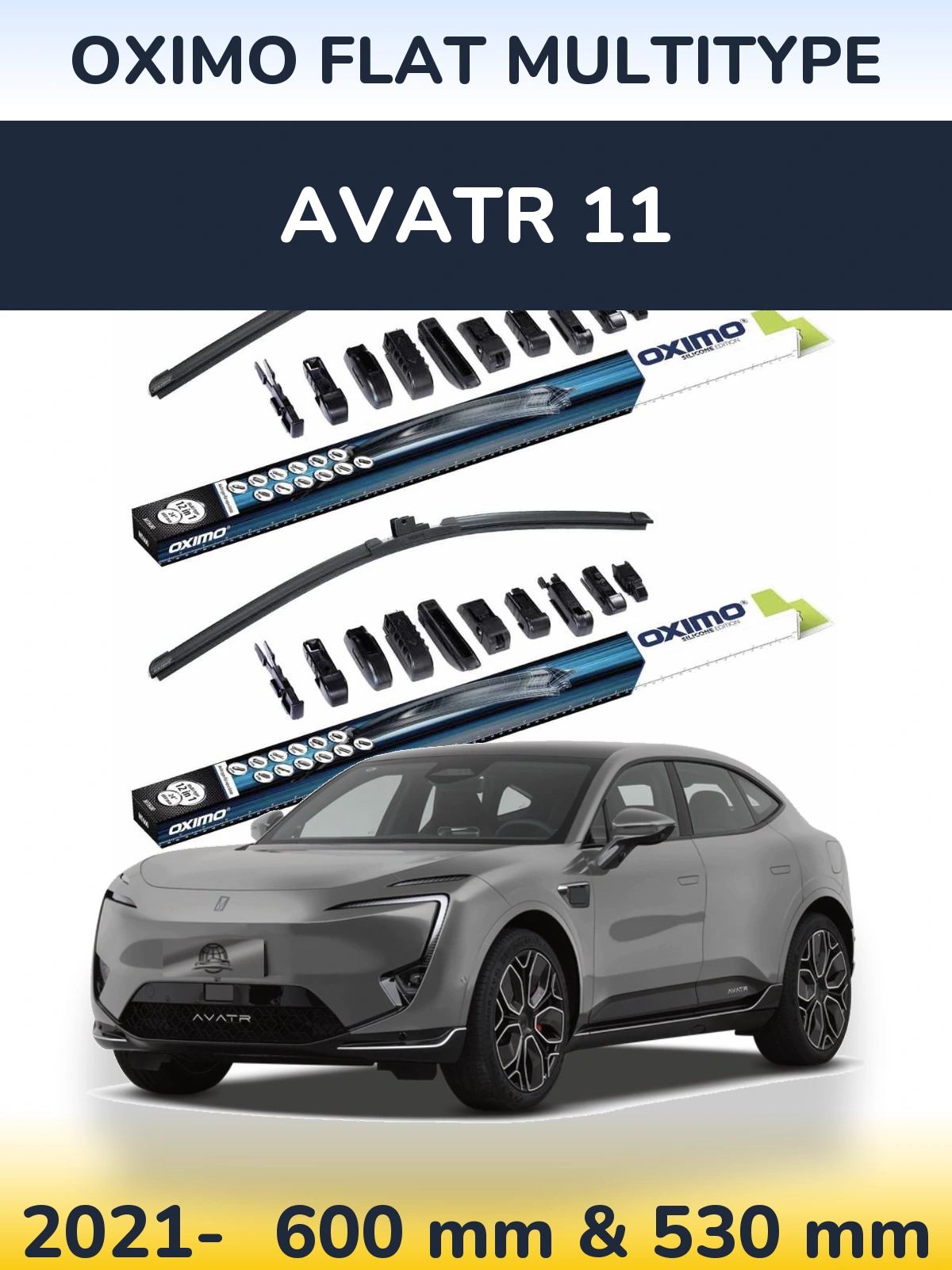 Ștergătoare Oximo Flat MultiTipe pentru Avatr 11
