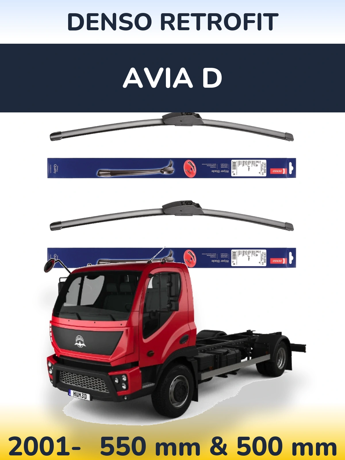 Ștergătoare Denso Retrofit pentru Avia D