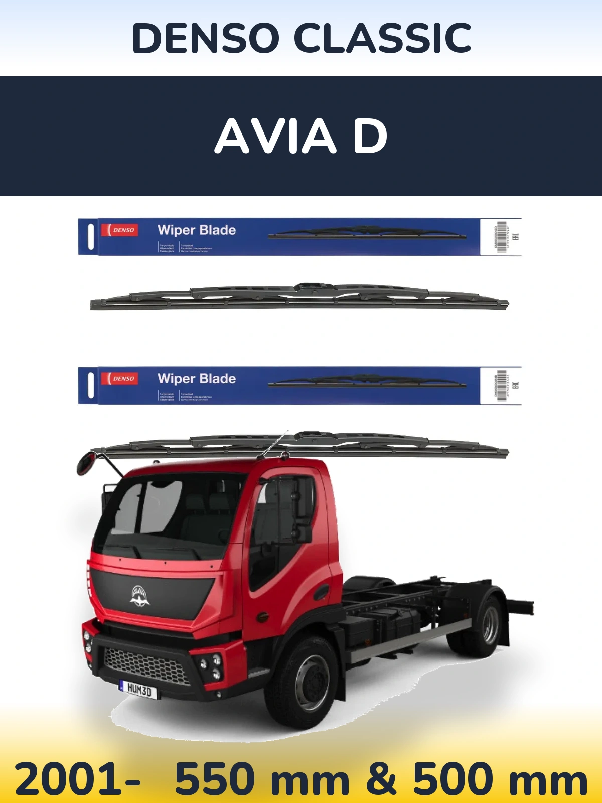 Ștergătoare Denso Classic pentru Avia D