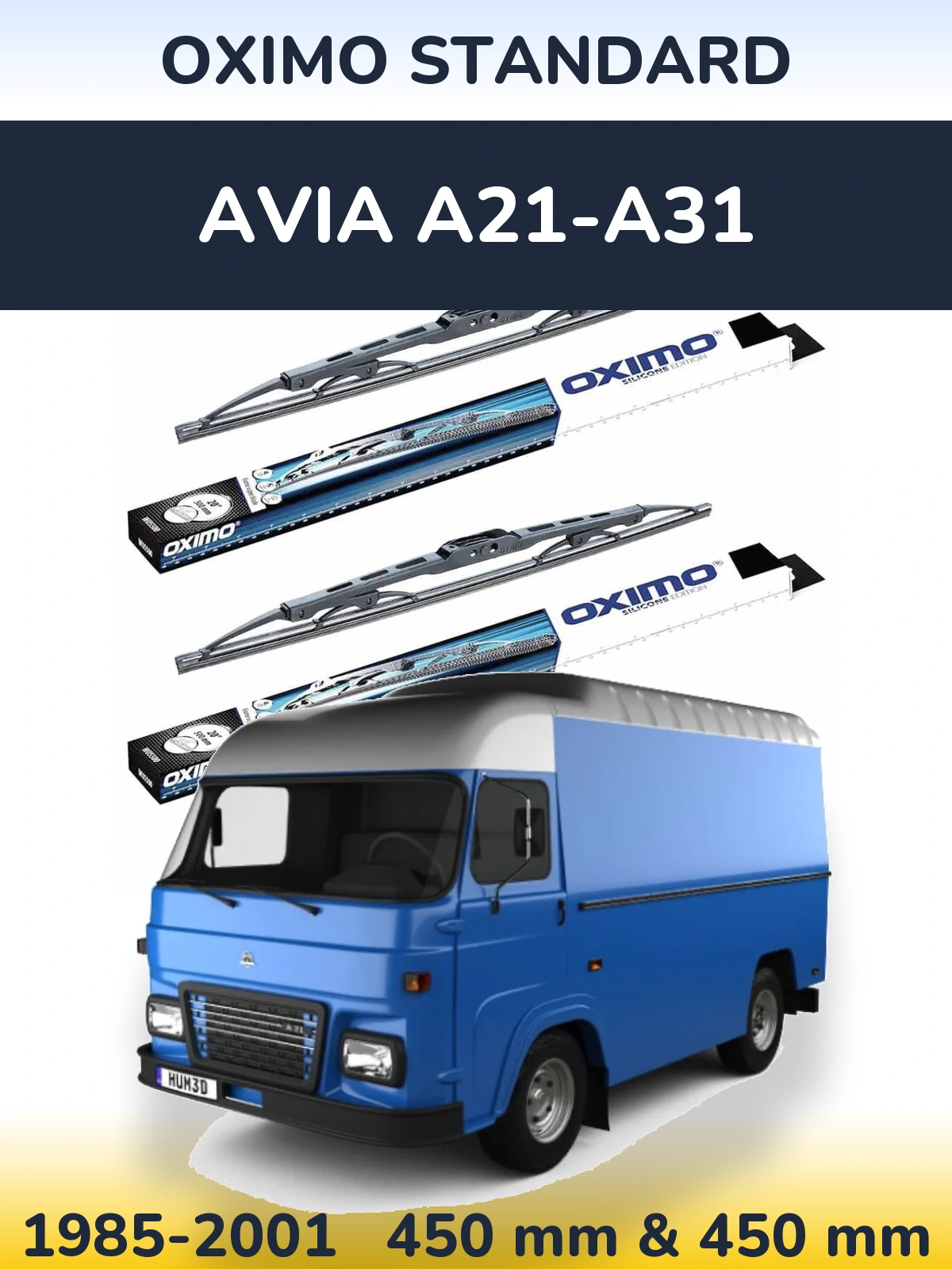 Ștergătoare Oximo Standard pentru Avia A21-A31