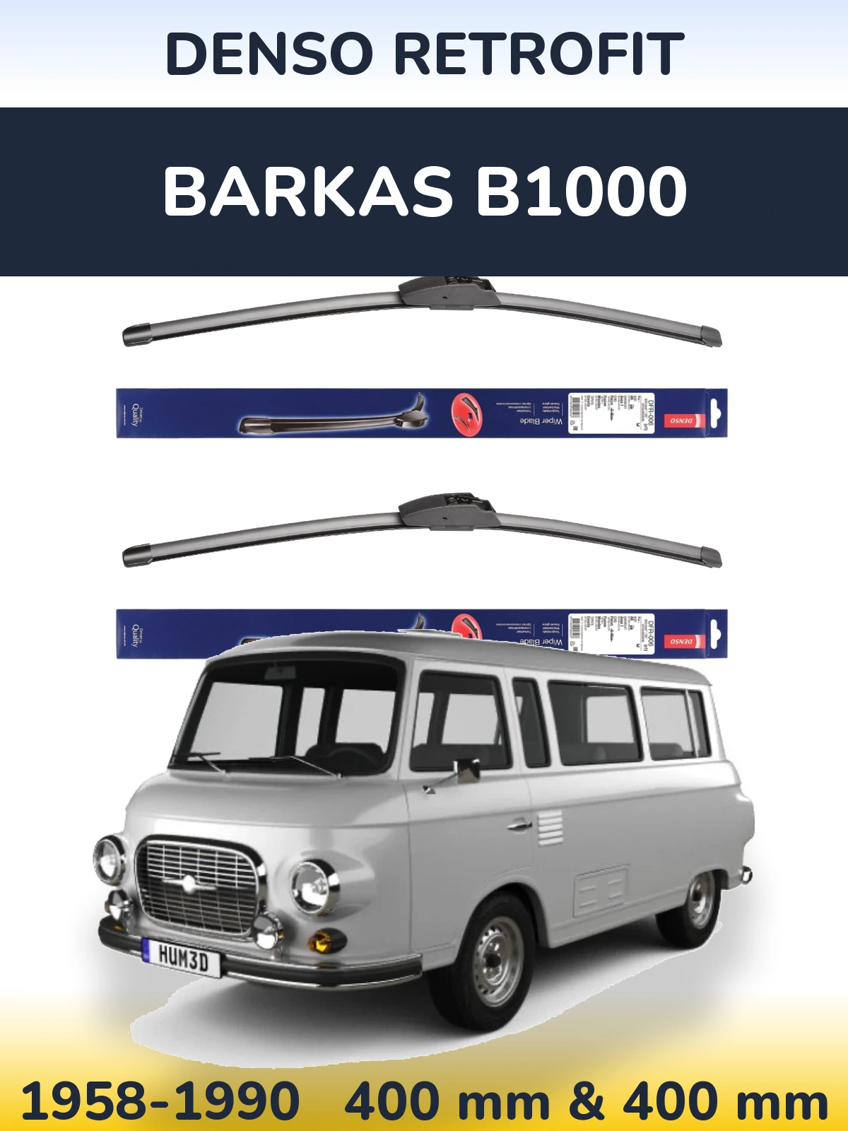 Ștergătoare Denso Retrofit pentru Barkas B1000