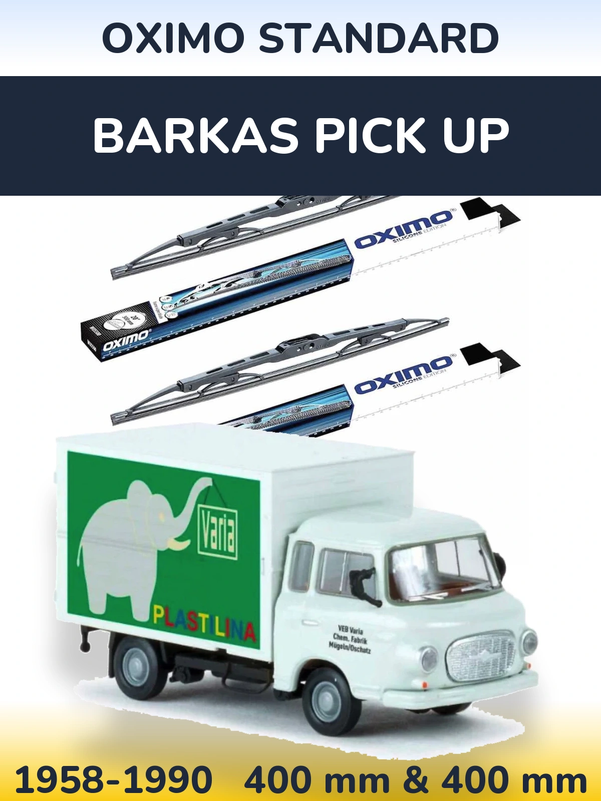 Ștergătoare Oximo Standard pentru Barkas Pick Up