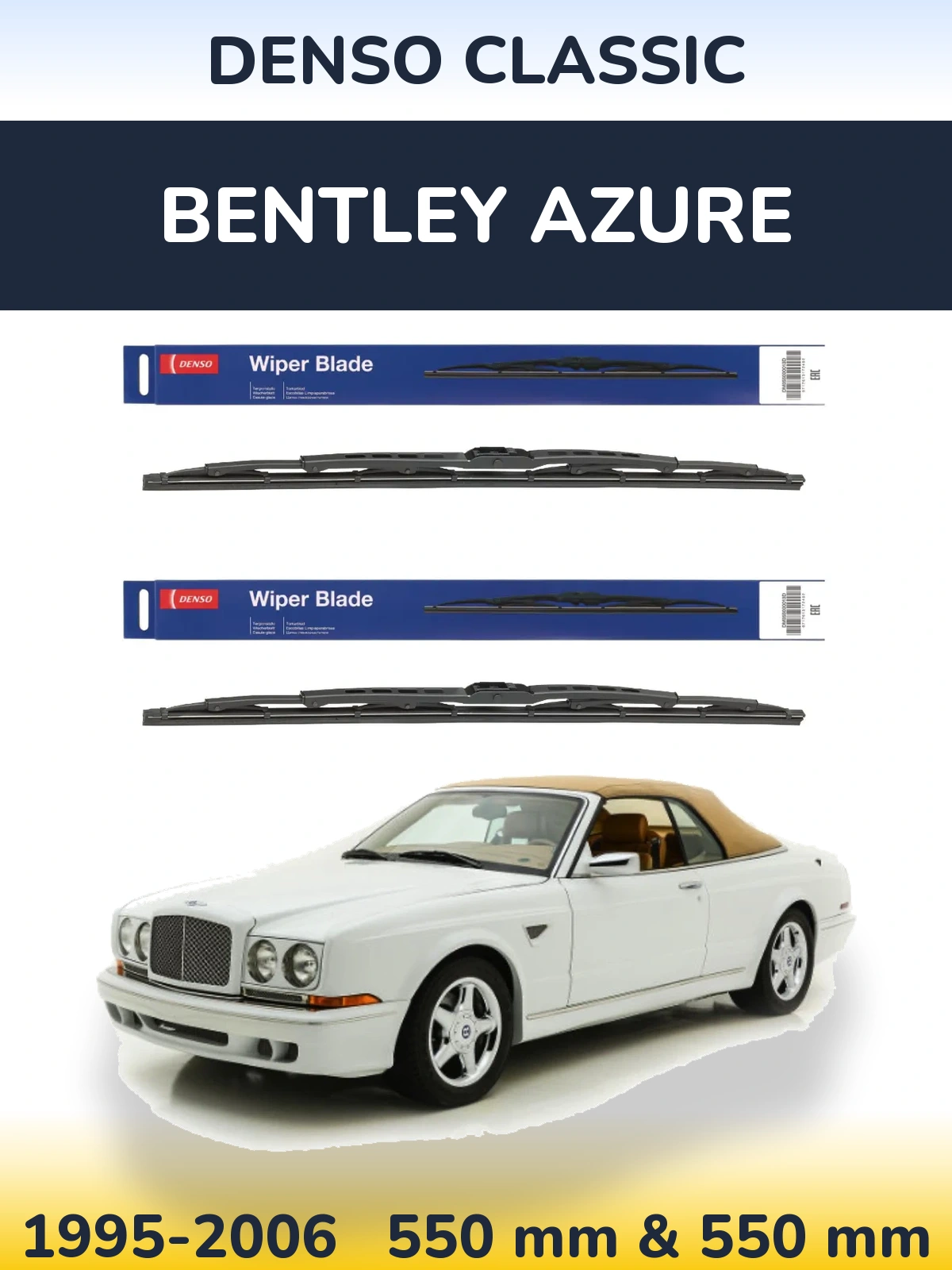 Ștergătoare Denso Classic pentru Bentley Azure