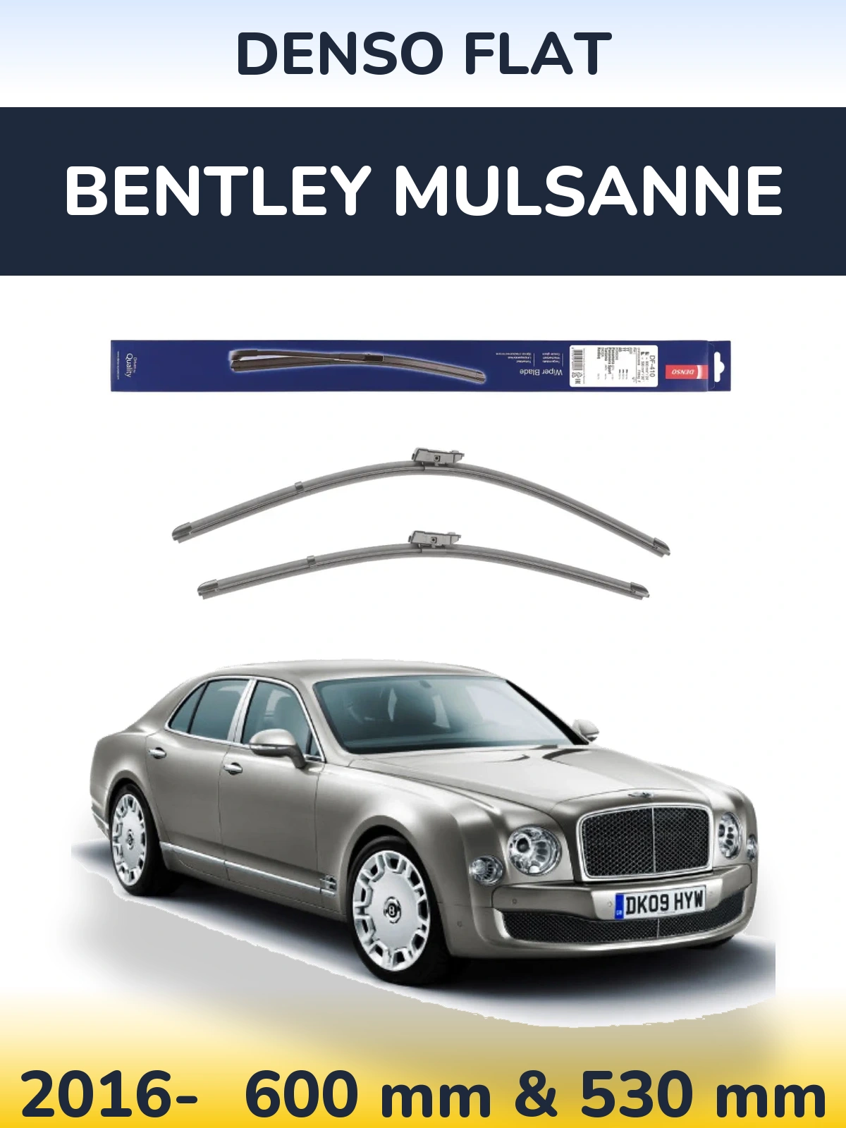 Ștergătoare Denso Flat pentru Bentley Mulsanne