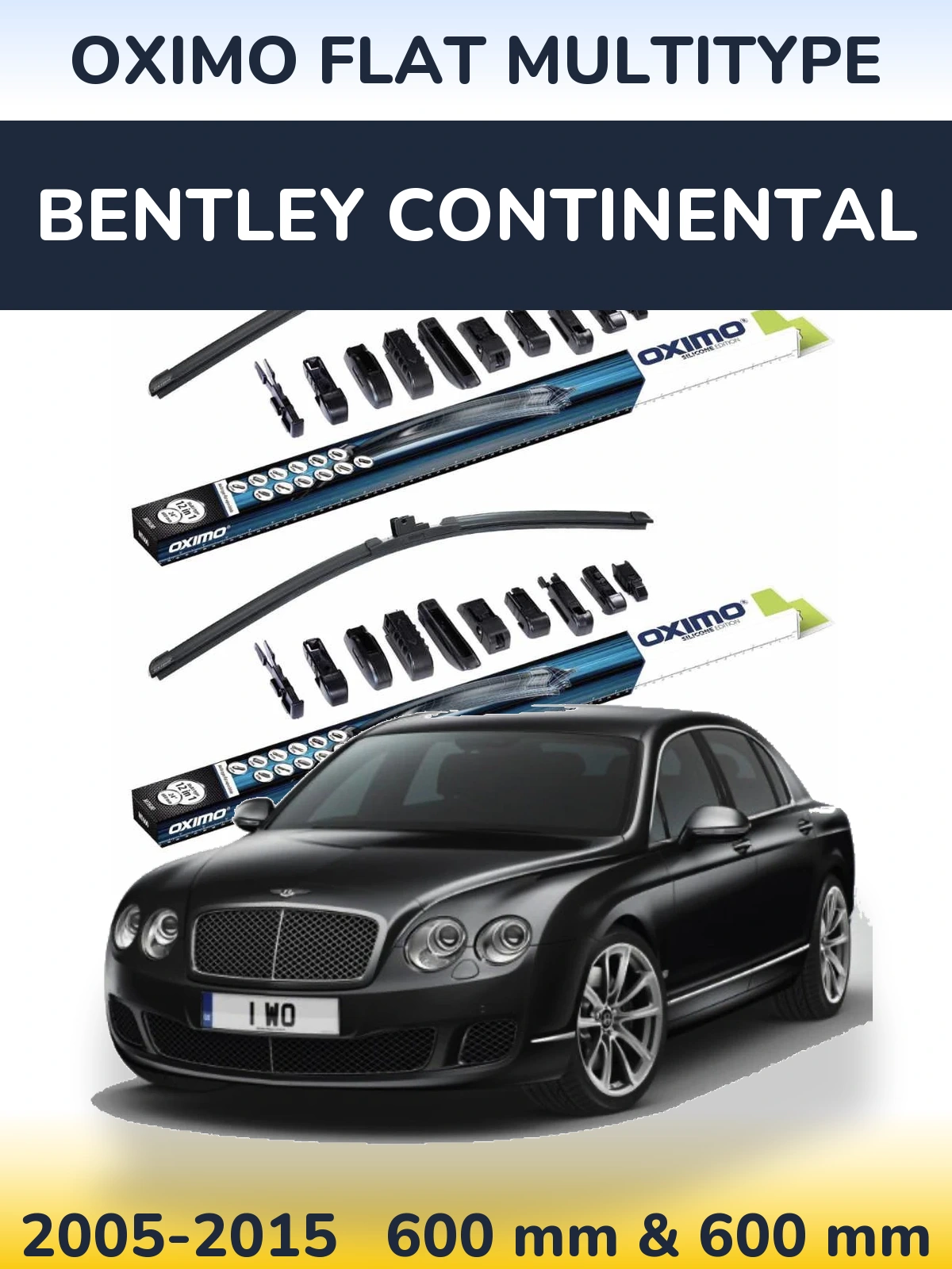 Ștergătoare Oximo Flat MultiTipe pentru Bentley Continental