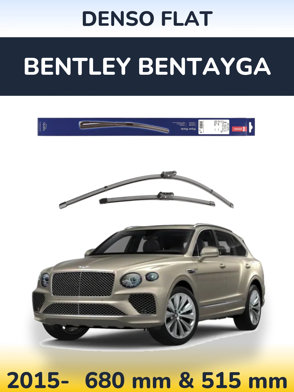 Ștergătoare Denso Flat pentru Bentley Bentayga