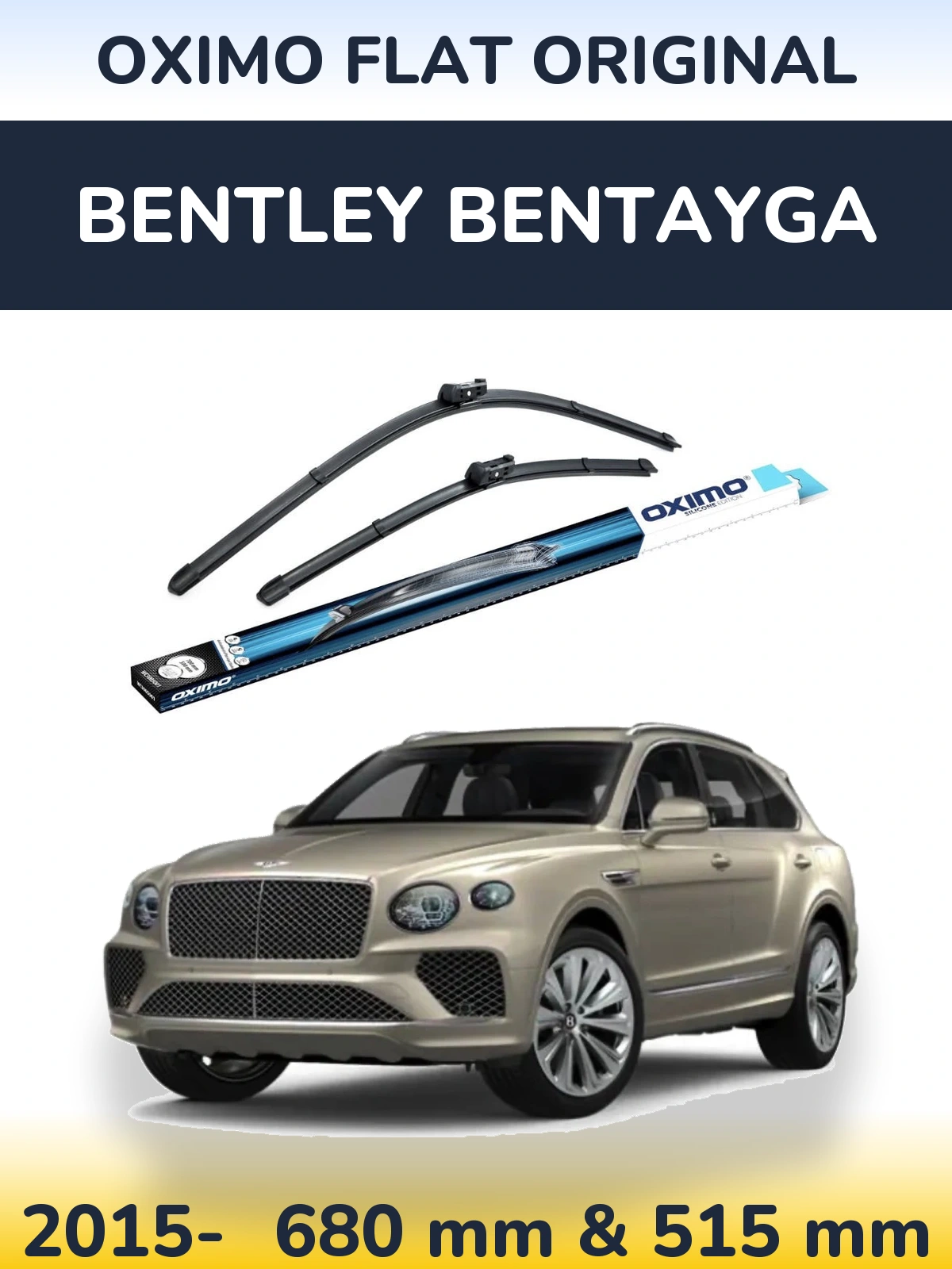 Ștergătoare Oximo Flat Original pentru Bentley Bentayga