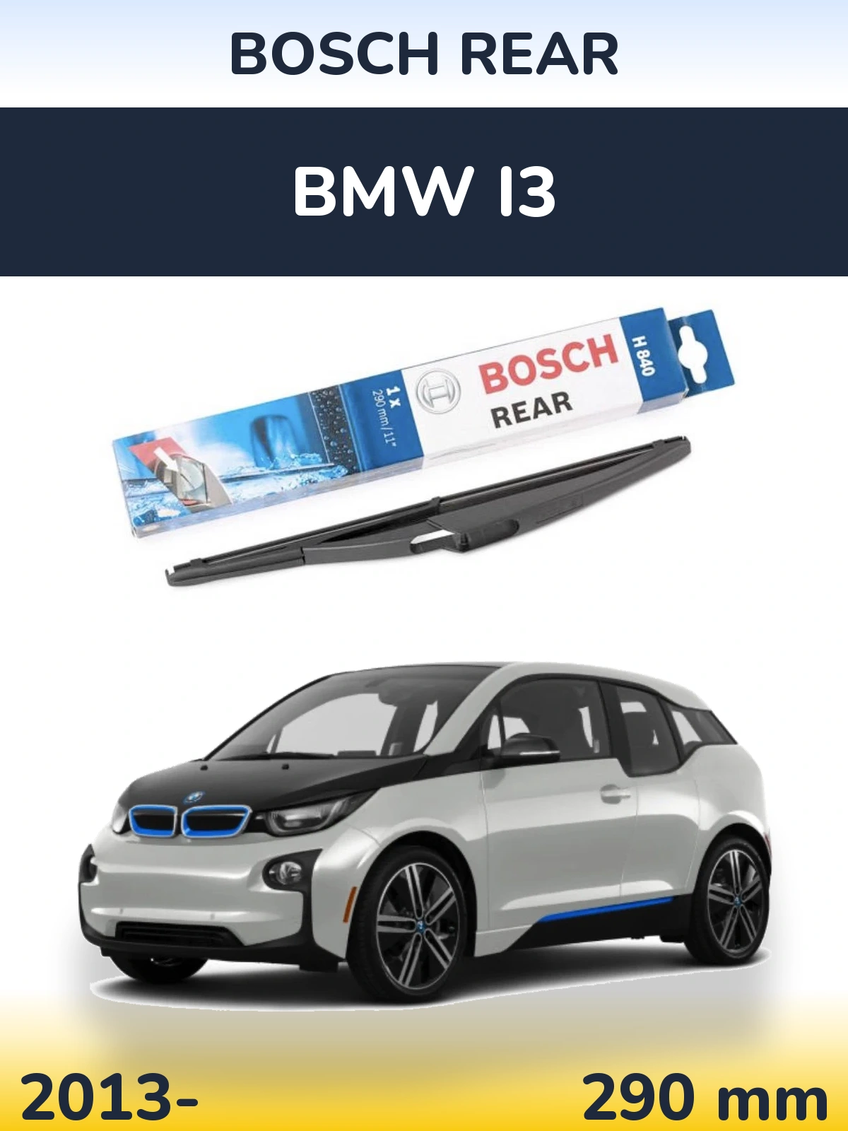 Ștergătoare BOSCH Rear pentru BMW i3