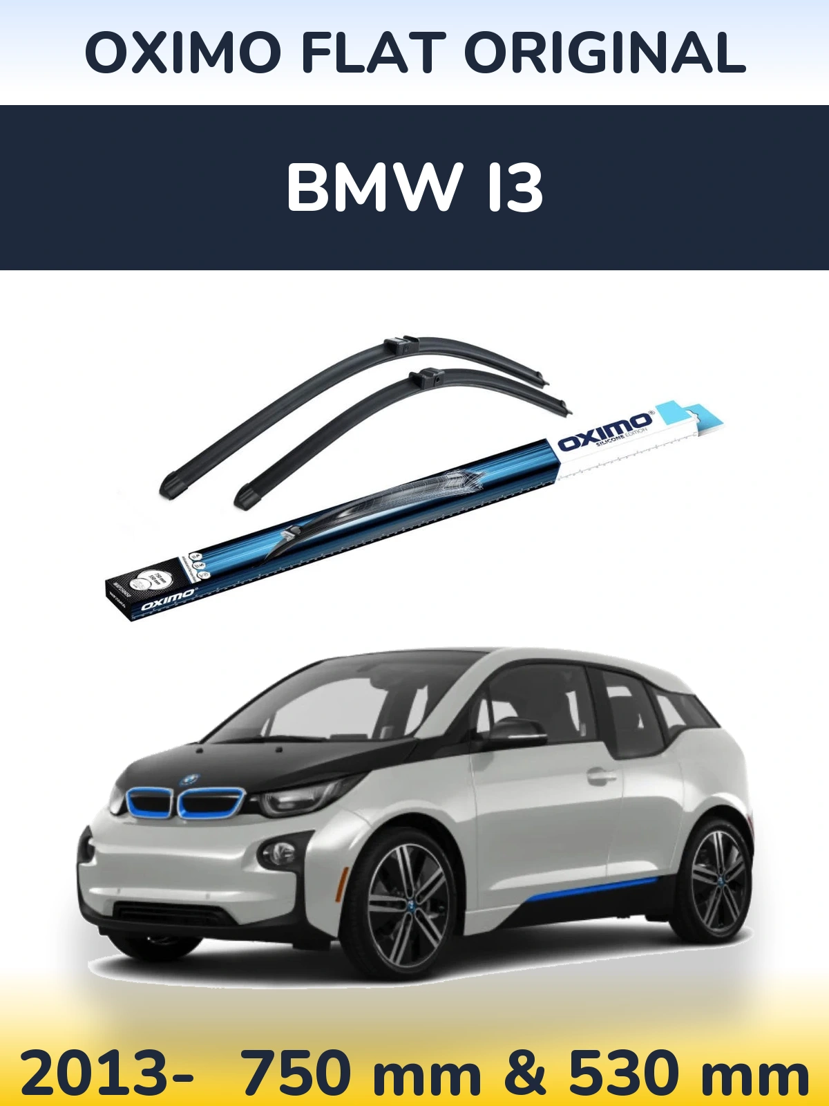 Ștergătoare Oximo Flat Original pentru BMW i3