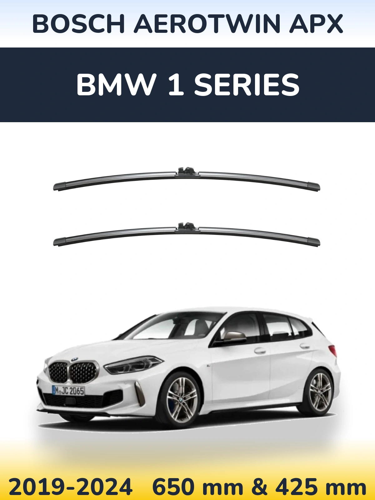 Ștergătoare BOSCH AeroTwin APX pentru BMW 1 Series