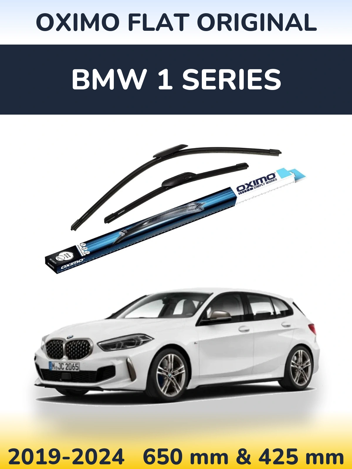Ștergătoare Oximo Flat Original pentru BMW 1 Series