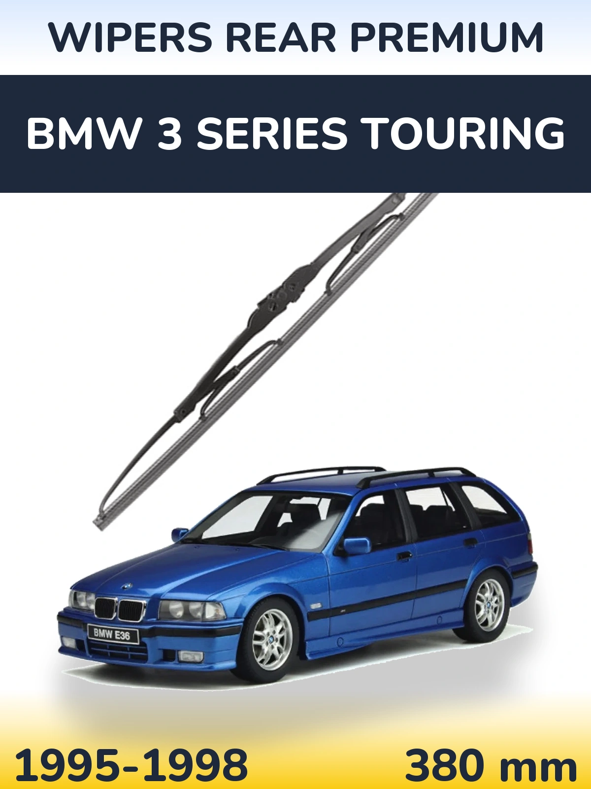 Ștergătoare WIPERS REAR PREMIUM pentru BMW 3 Series Touring