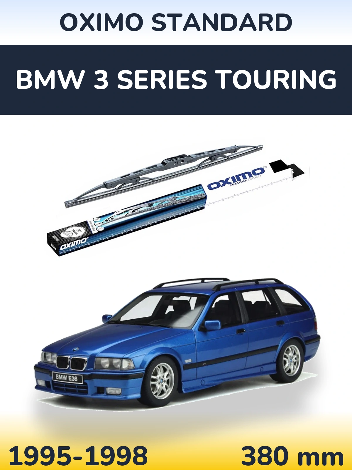 Ștergătoare Oximo Standard pentru BMW 3 Series Touring