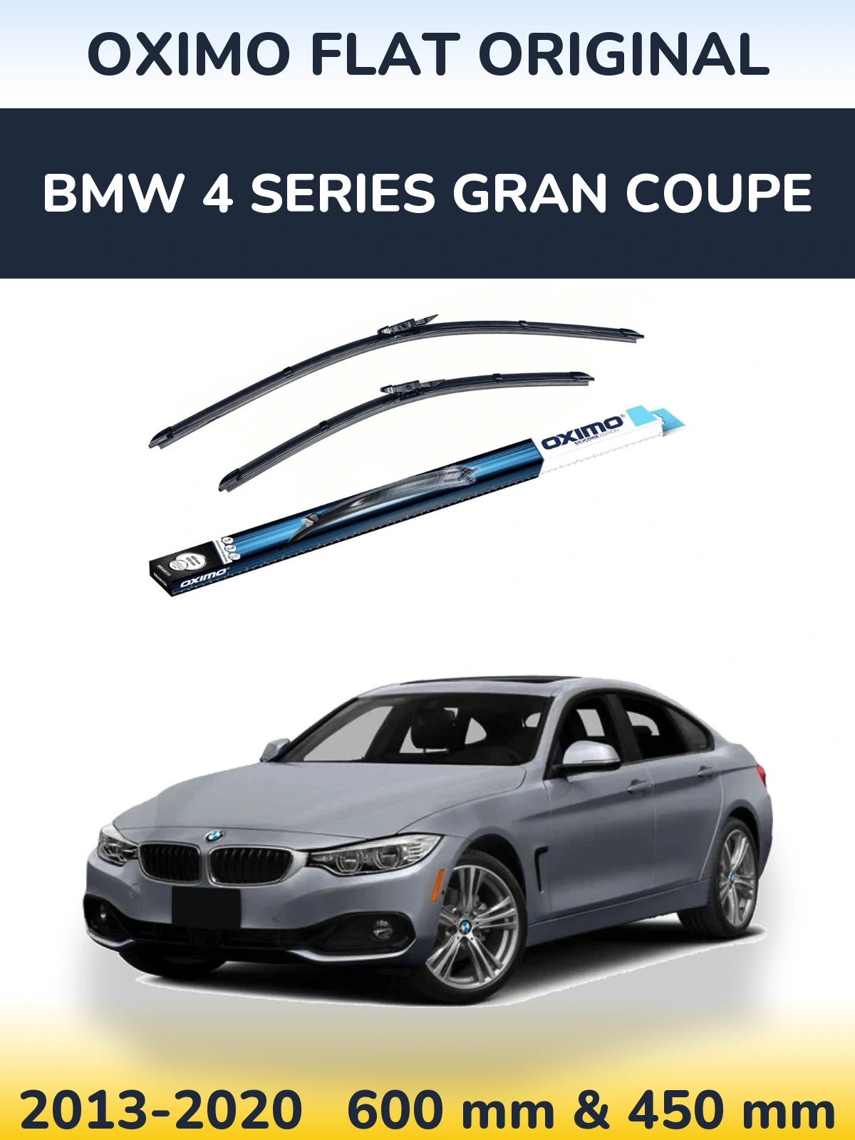 Ștergătoare Oximo Flat Original pentru BMW 4 Series Gran Coupe