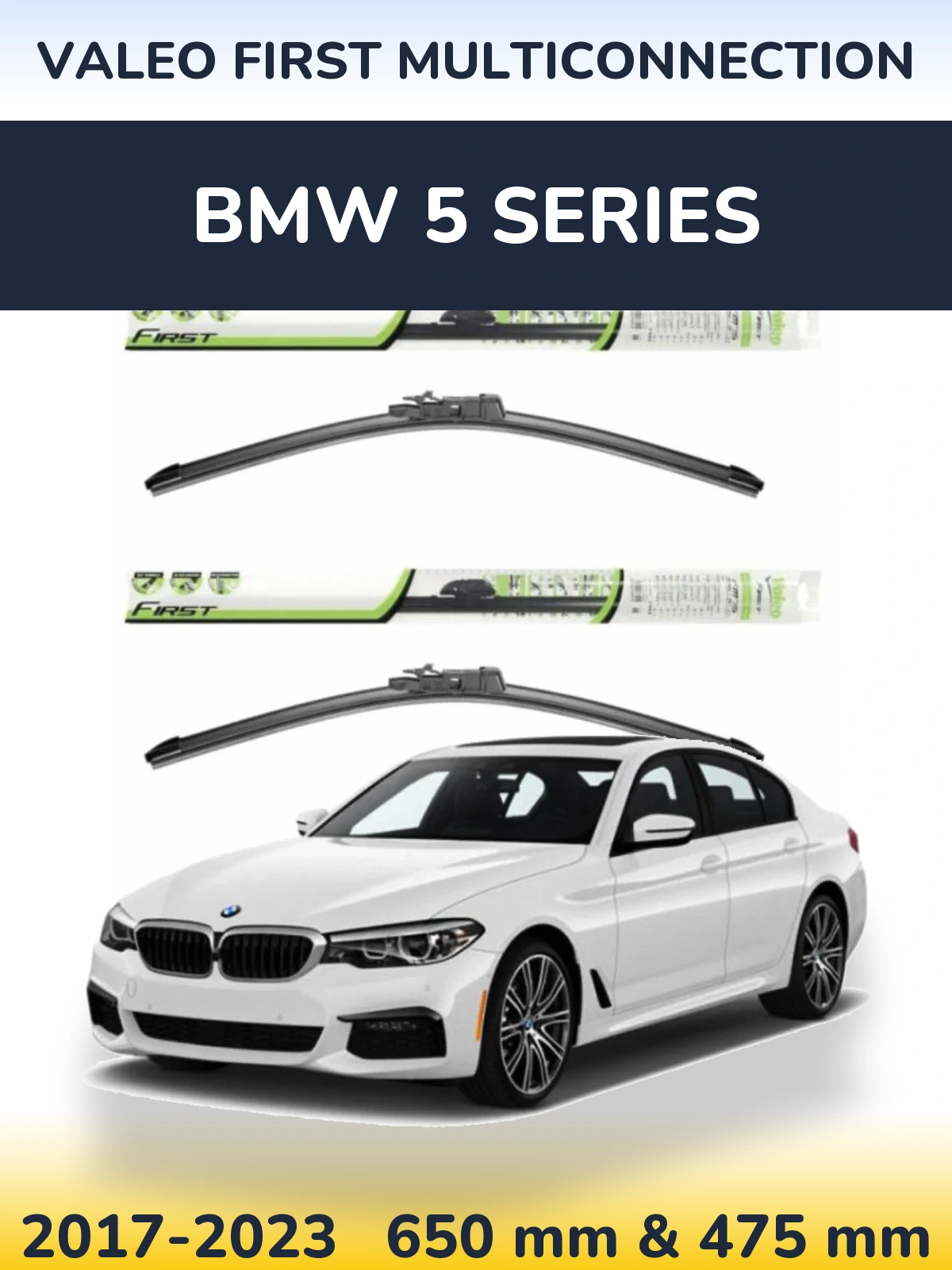 Ștergătoare Valeo First MultiConnection pentru BMW 5 Series