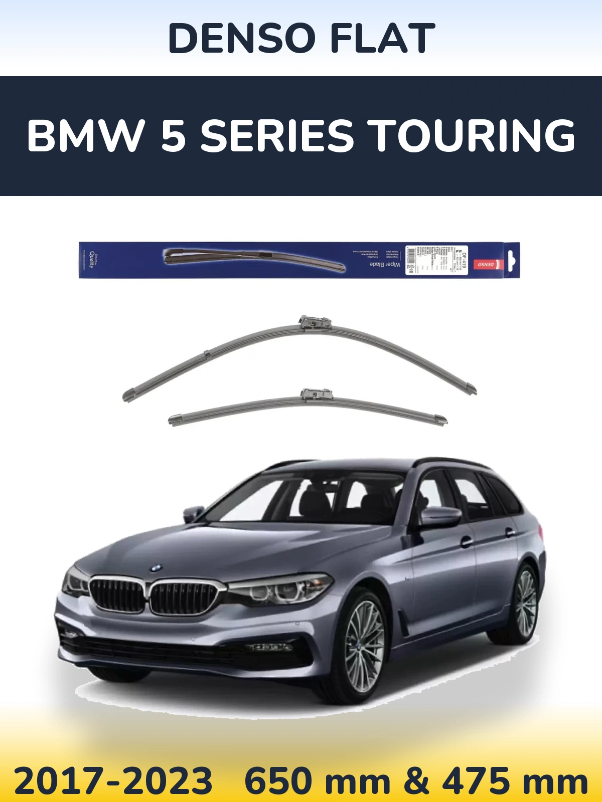 Ștergătoare Denso Flat pentru BMW 5 Series Touring