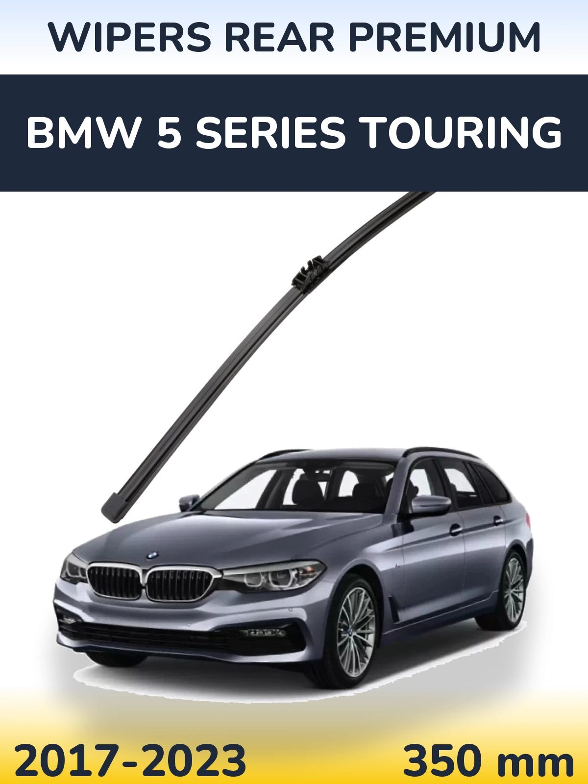 Rear wiper blade WIPERS REAR PREMIUM 350 mm for BMW 5 Series Touring 2017-2023