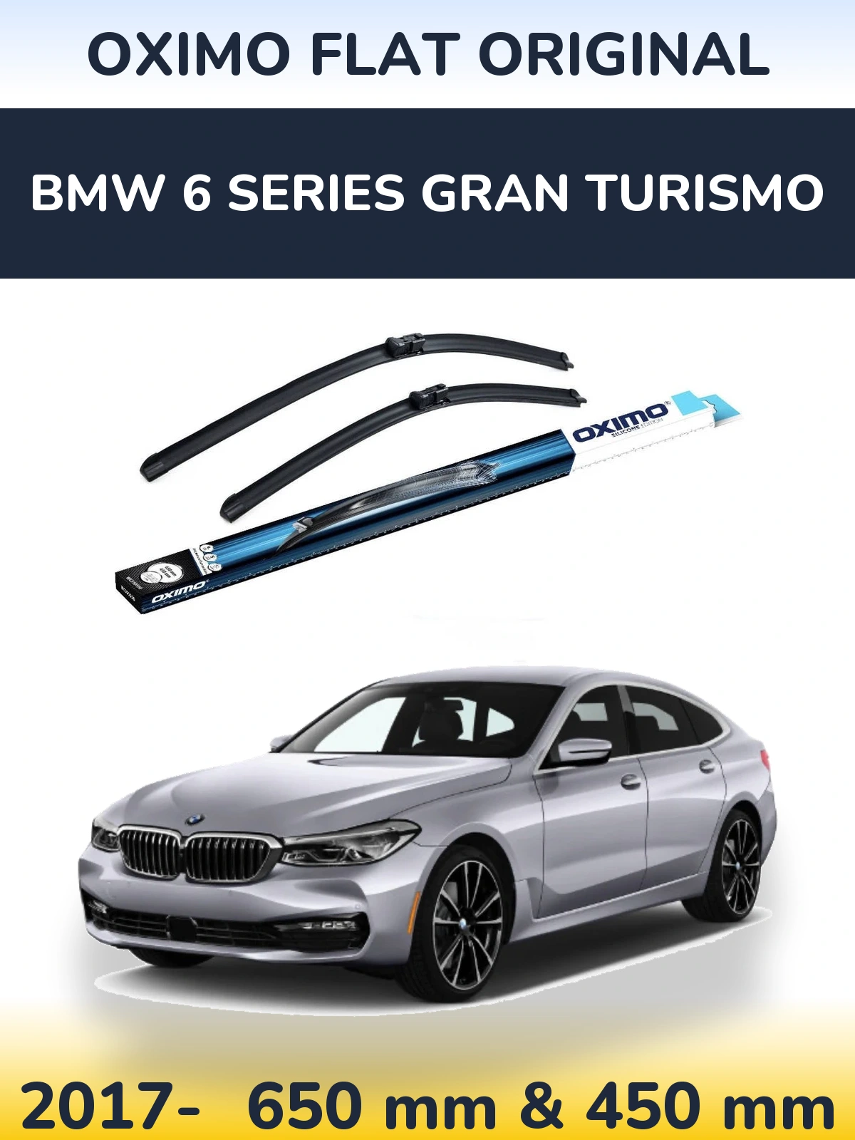 Ștergătoare Oximo Flat Original pentru BMW 6 Series Gran Turismo