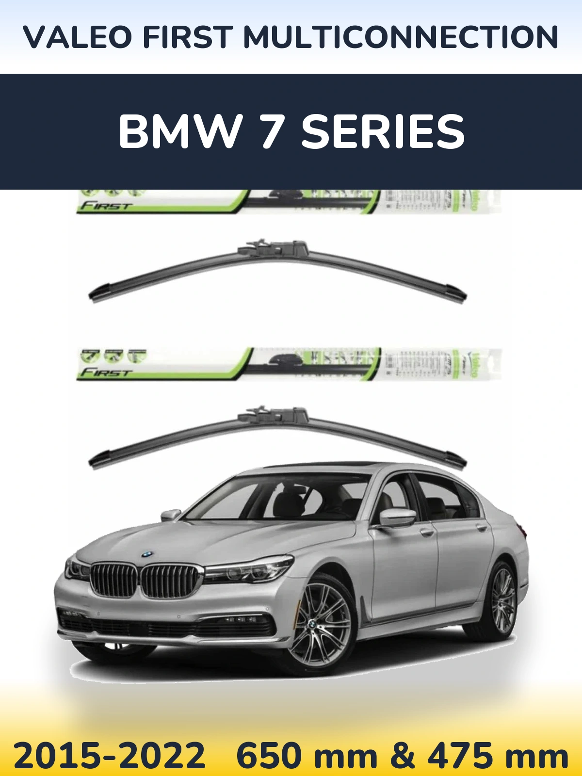 Ștergătoare Valeo First MultiConnection pentru BMW 7 Series