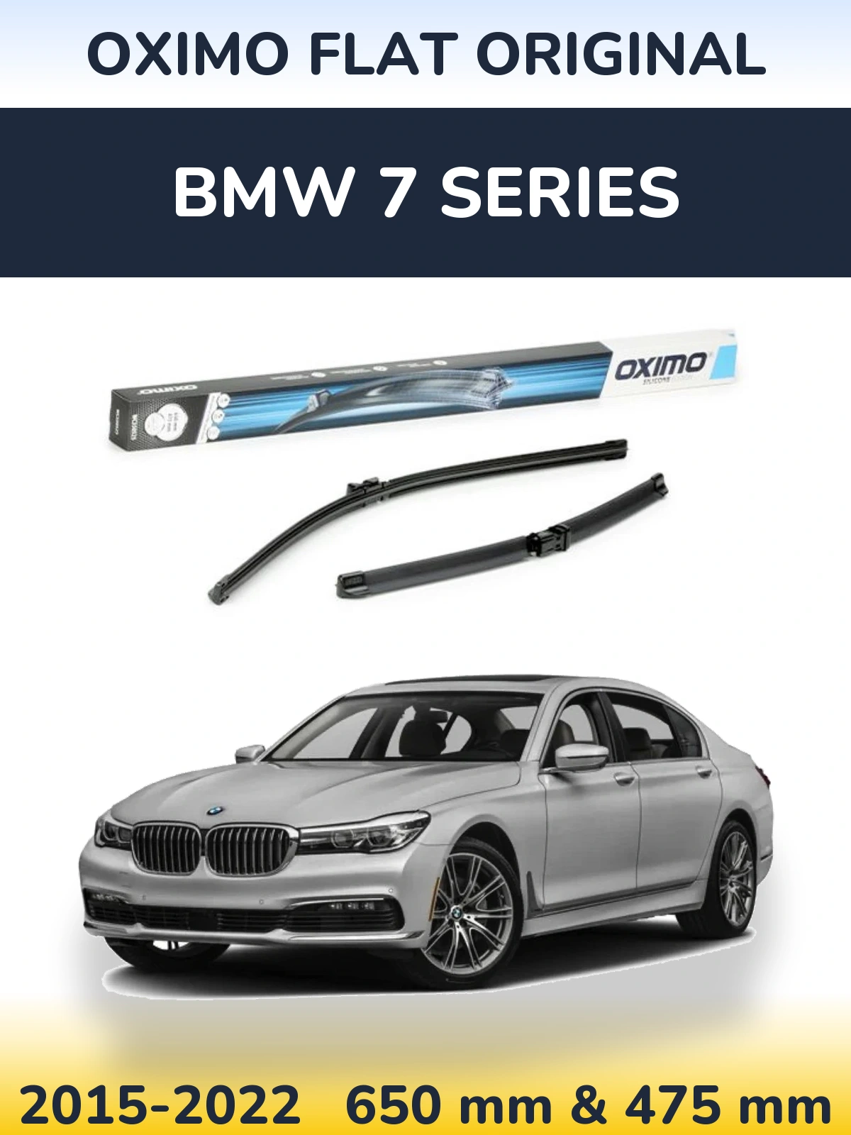 Ștergătoare Oximo Flat Original pentru BMW 7 Series