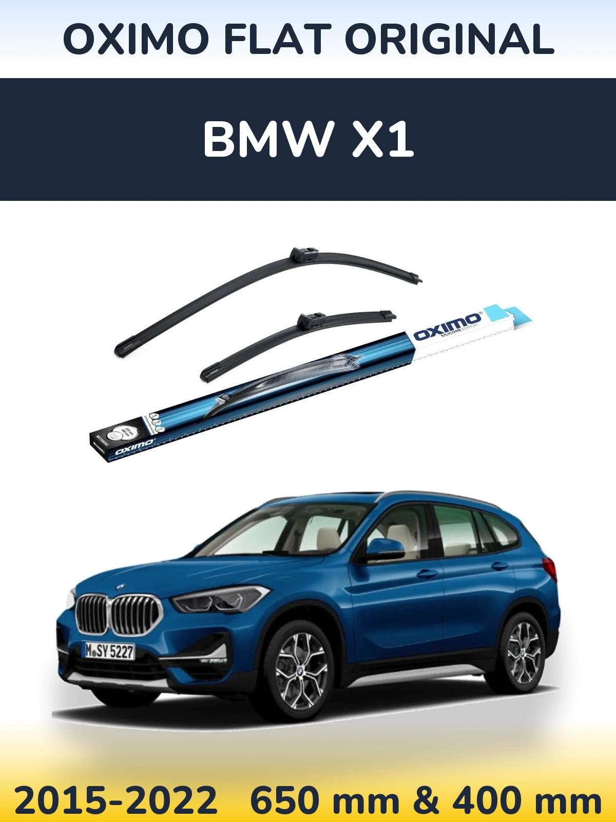 Ștergătoare Oximo Flat Original pentru BMW X1