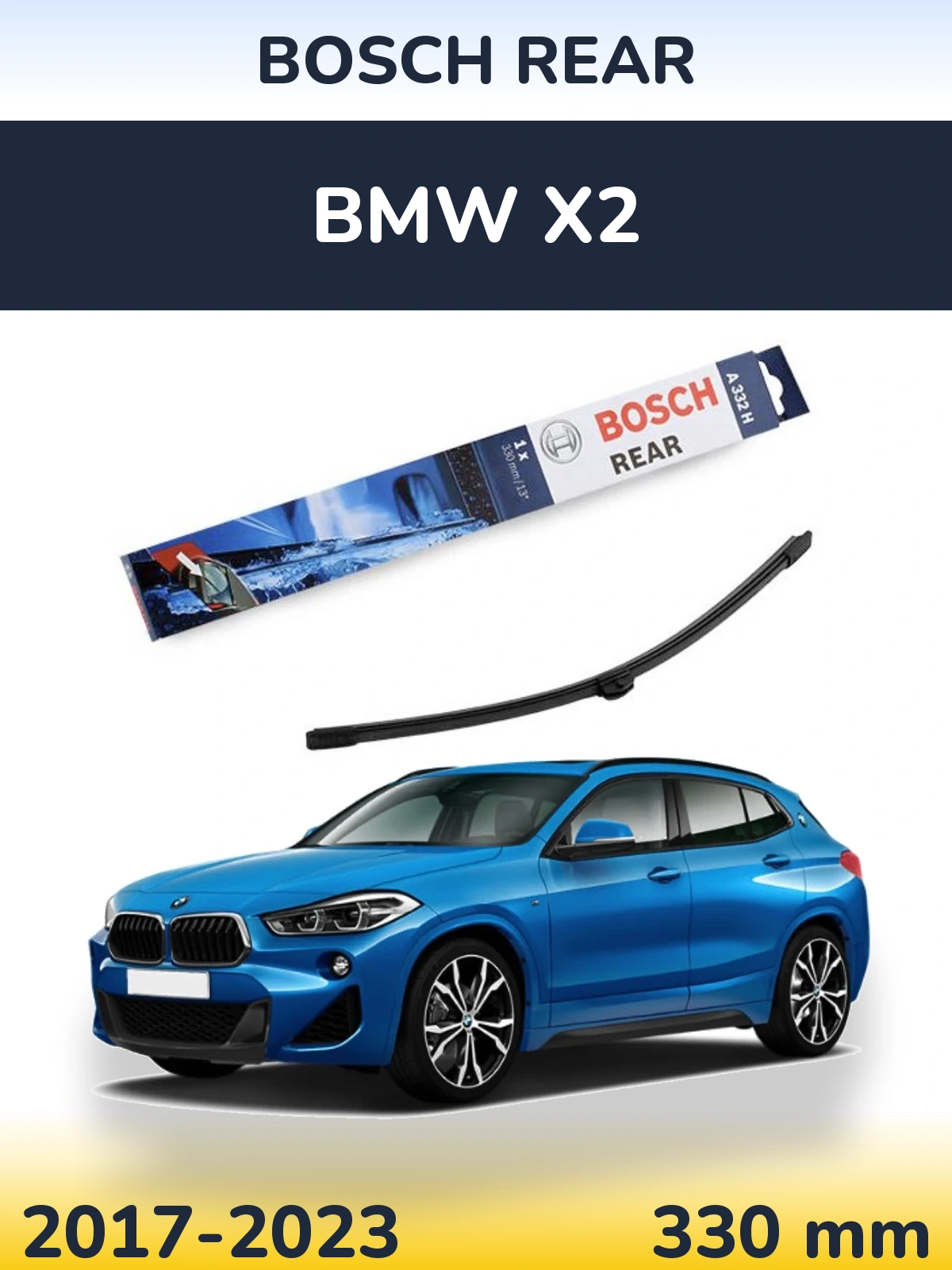 Ștergătoare BOSCH Rear pentru BMW X2