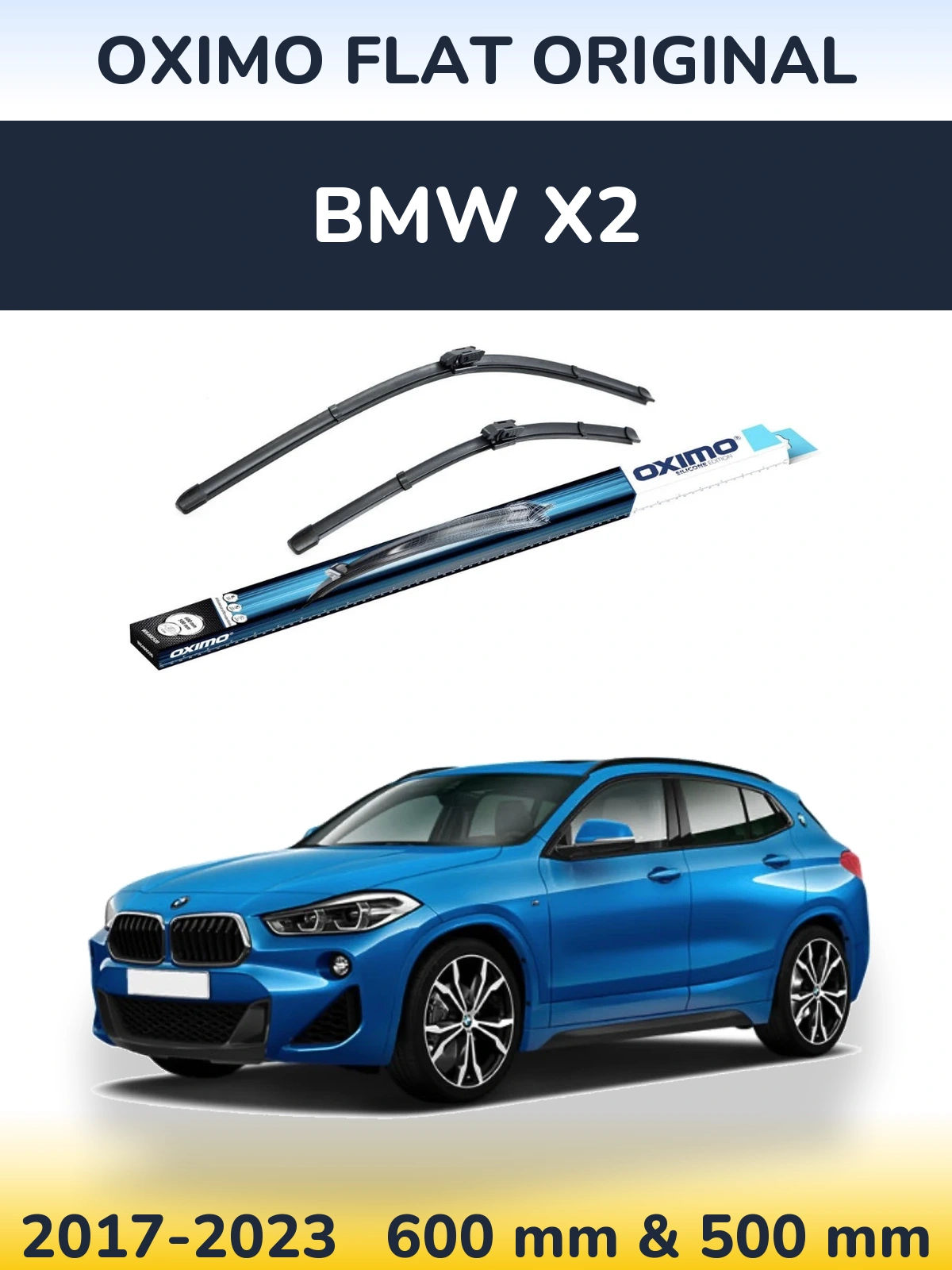 Ștergătoare Oximo Flat Original pentru BMW X2