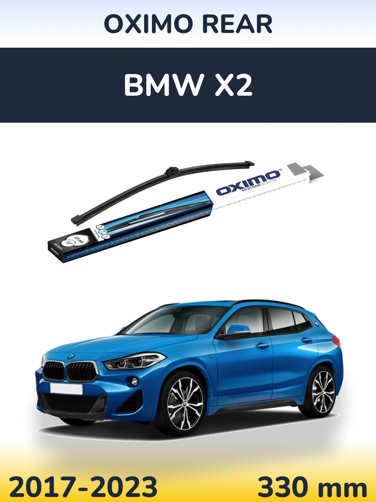 Ștergătoare Oximo Rear pentru BMW X2