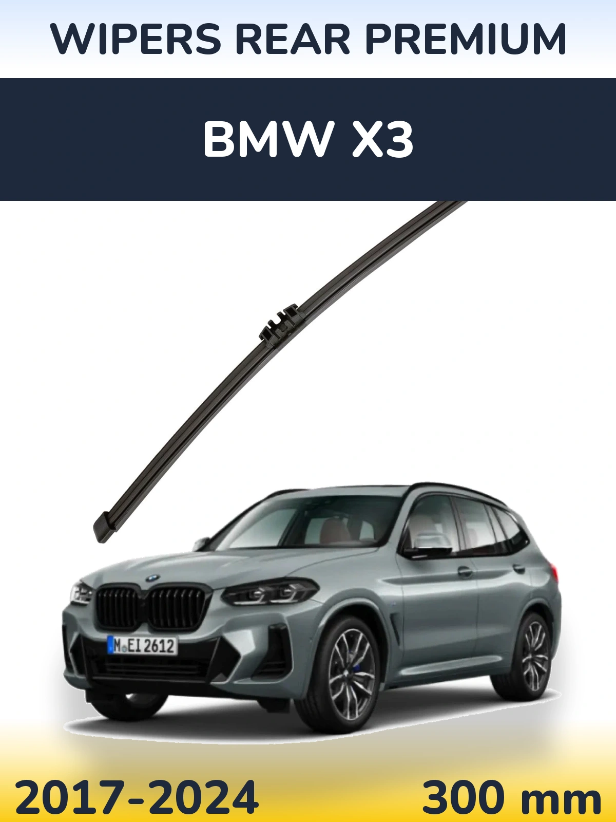 Ștergătoare WIPERS REAR PREMIUM pentru BMW X3