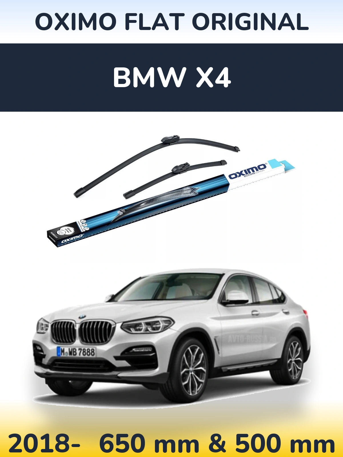 Ștergătoare Oximo Flat Original pentru BMW X4