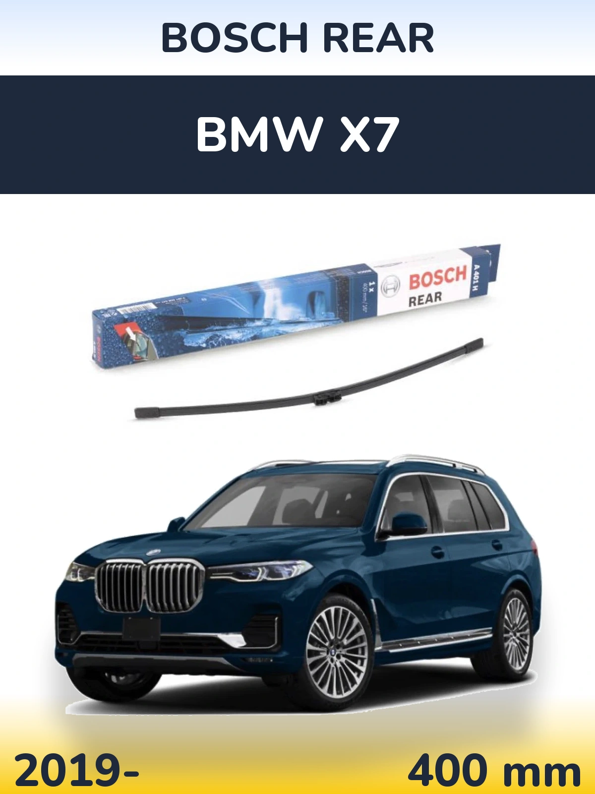 Ștergătoare BOSCH Rear pentru BMW X7